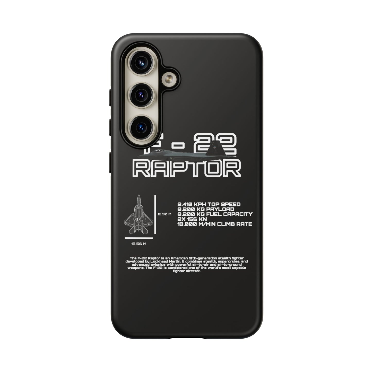 F-22 Raptor Phone Case