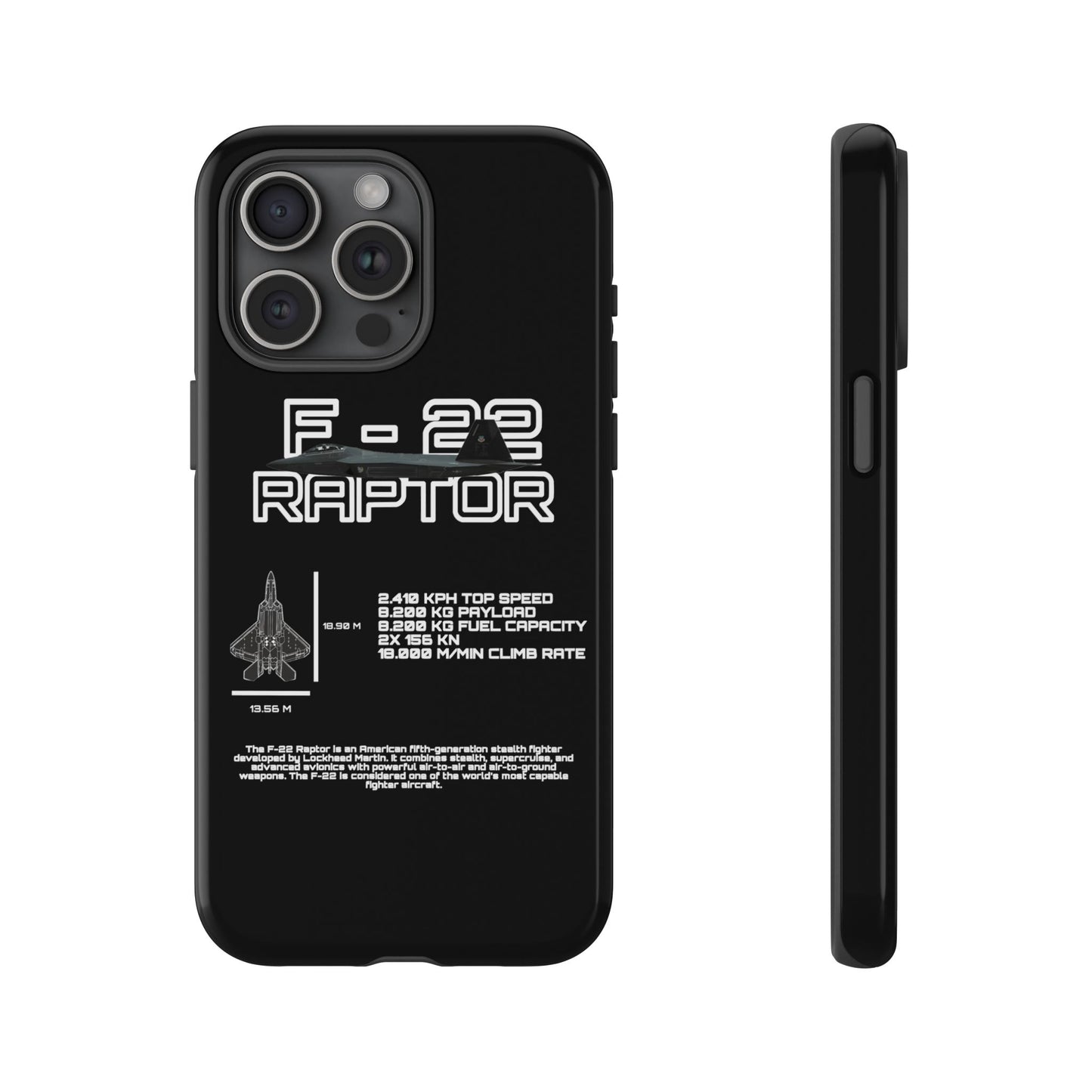 F-22 Raptor Phone Case