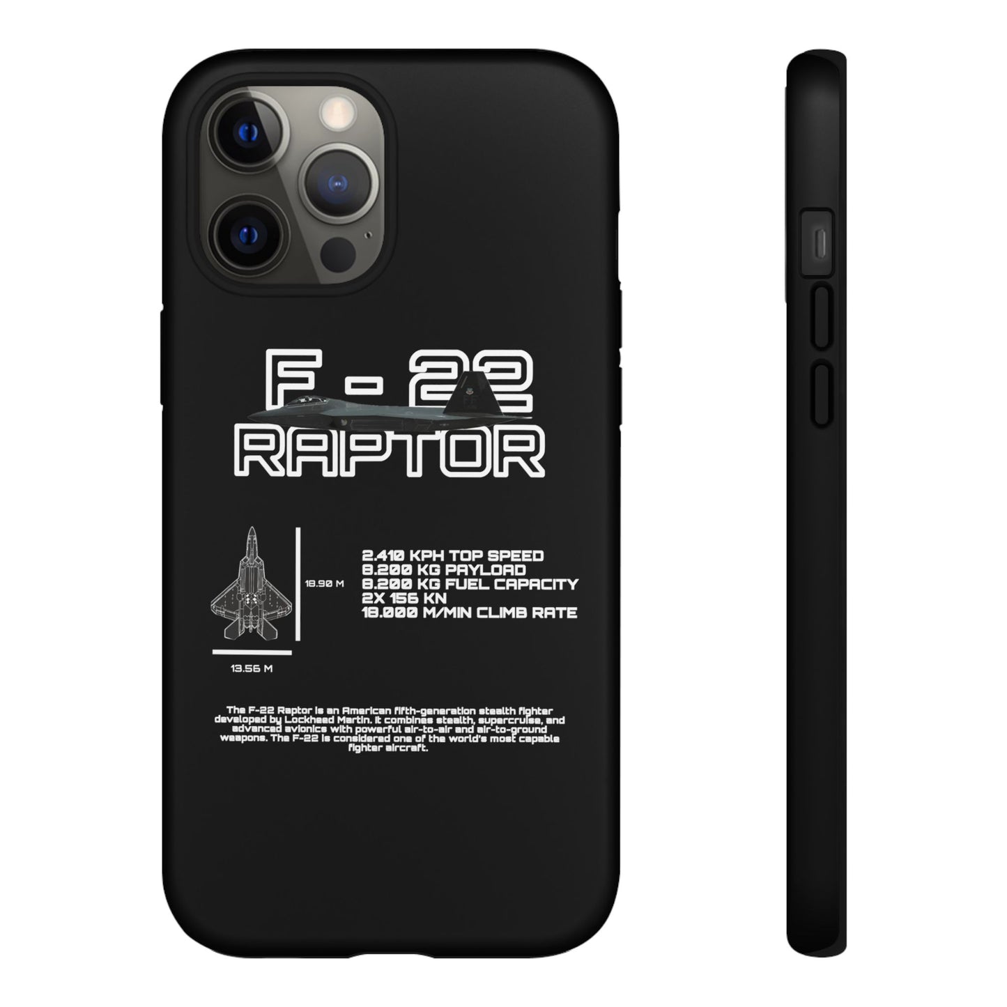 F-22 Raptor Phone Case