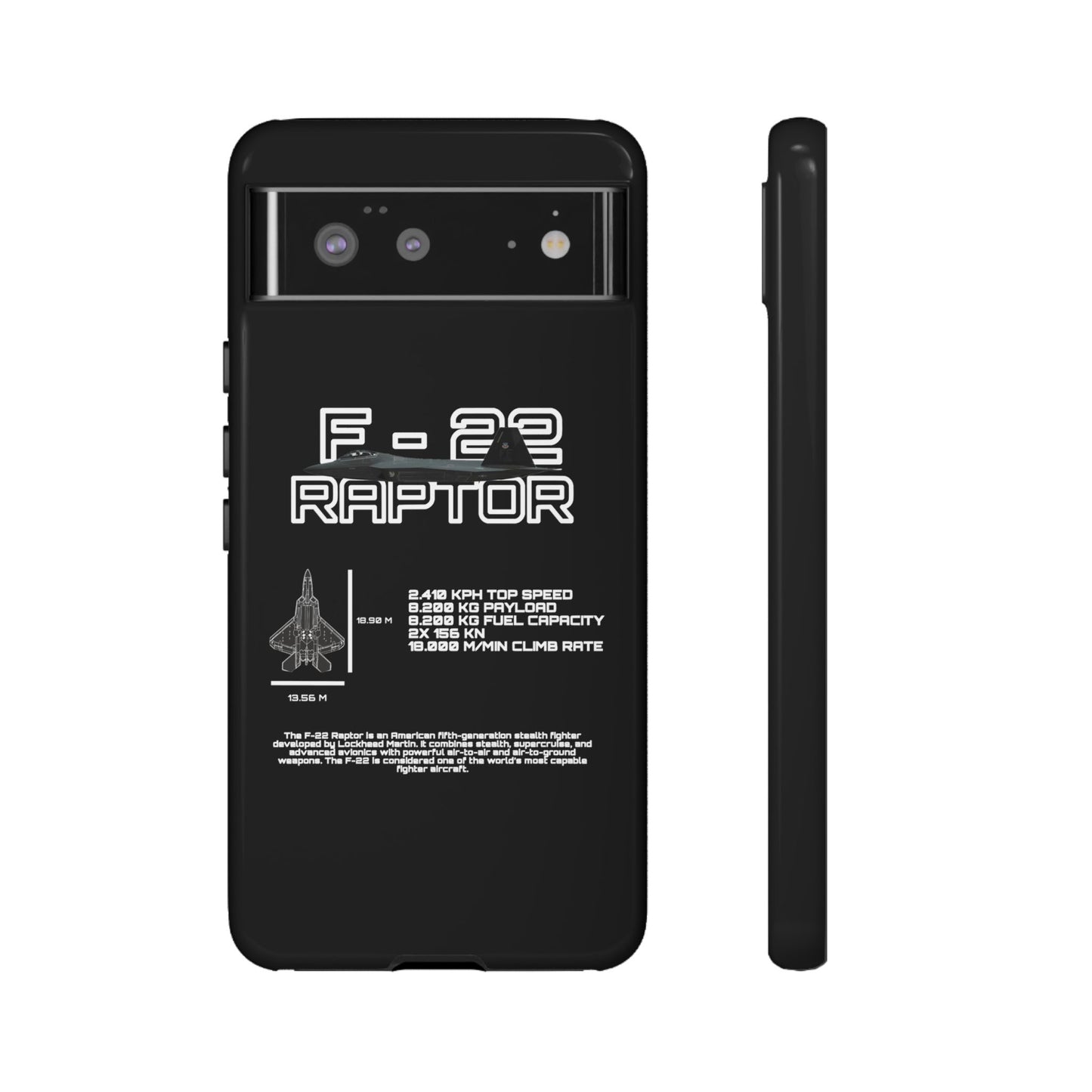 F-22 Raptor Phone Case