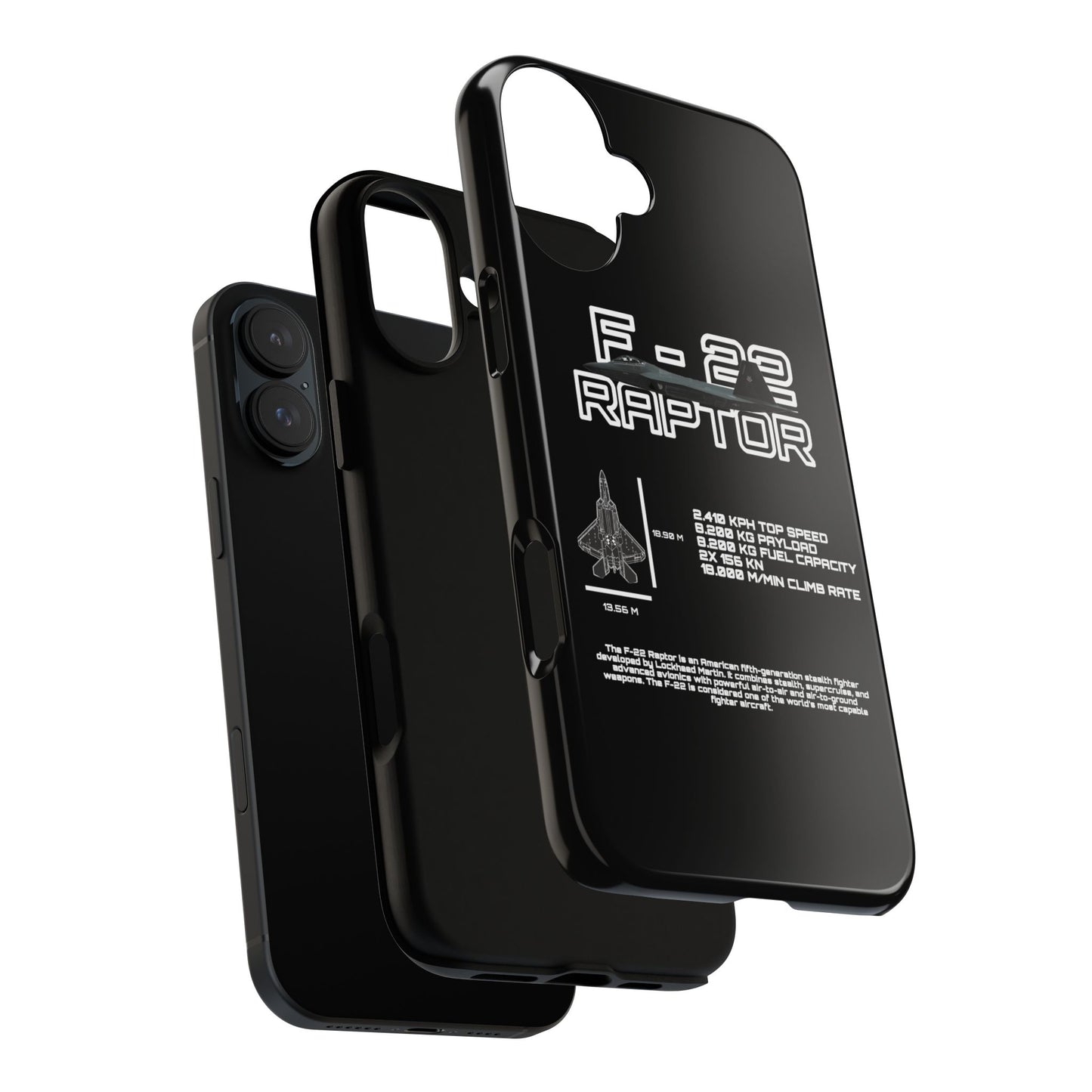 F-22 Raptor Phone Case