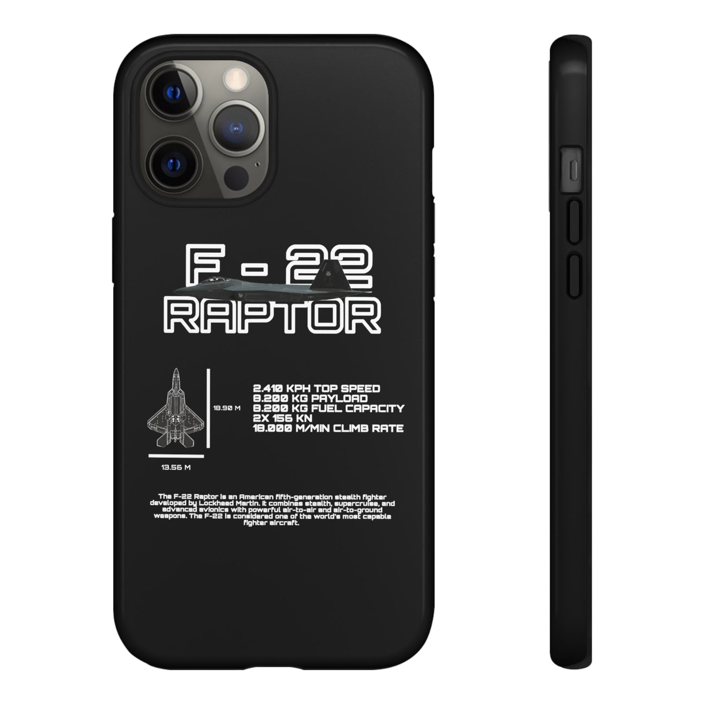 F-22 Raptor Phone Case