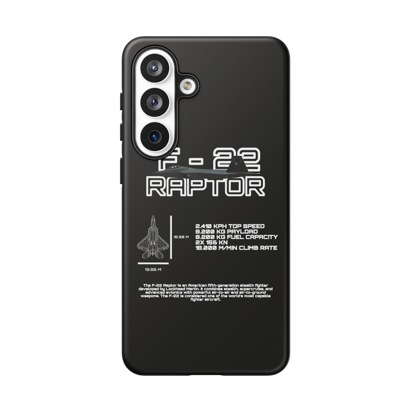 F-22 Raptor Phone Case