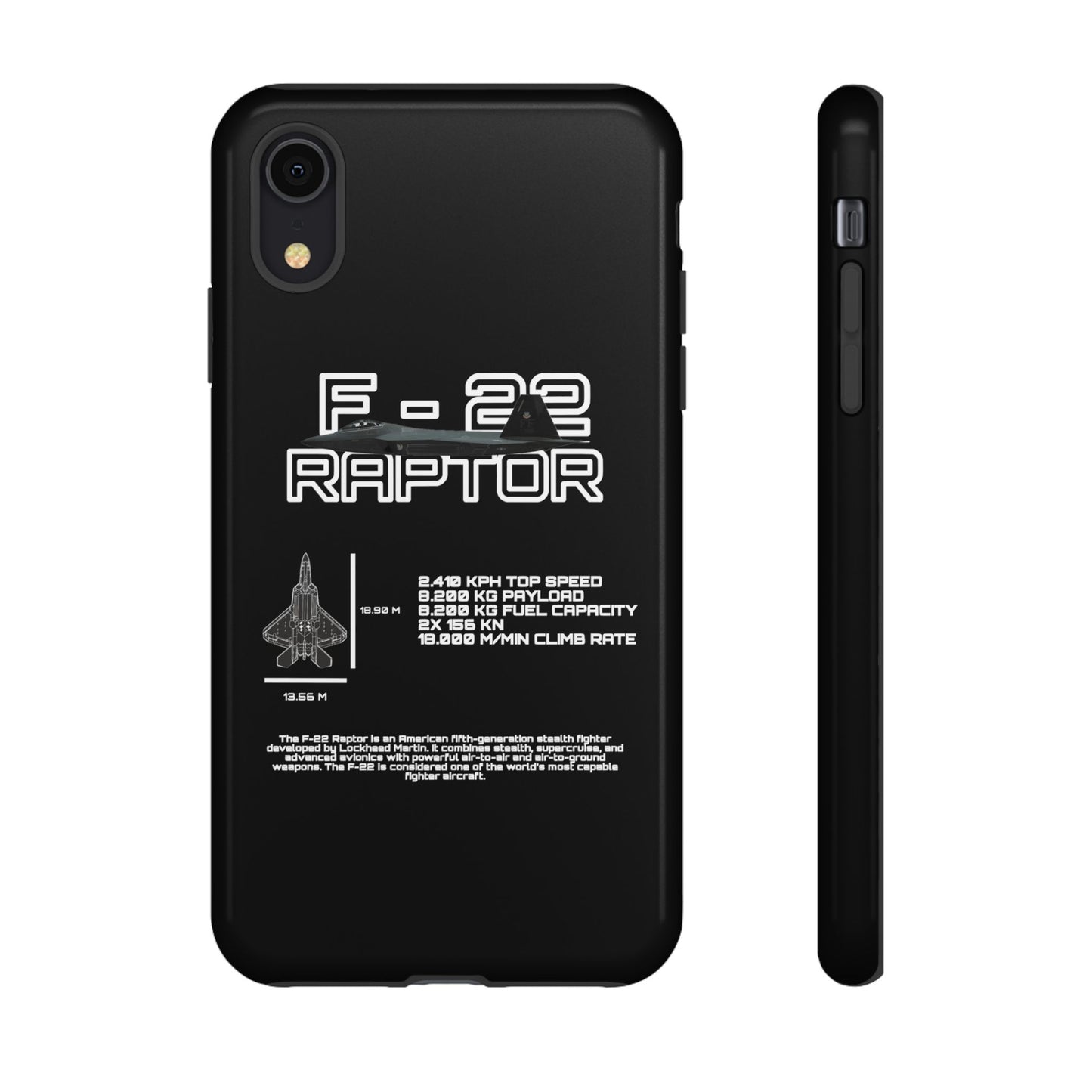 F-22 Raptor Phone Case