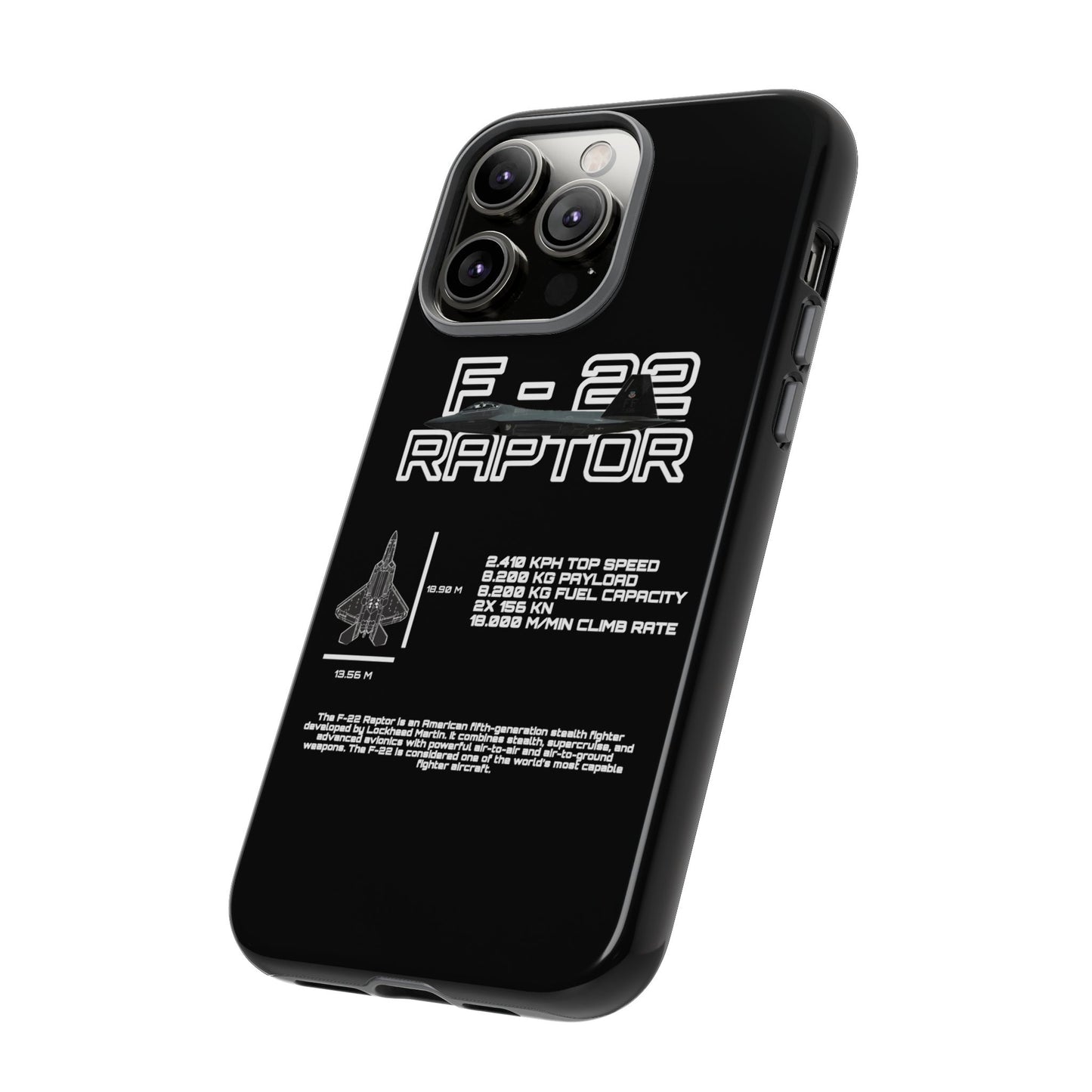F-22 Raptor Phone Case