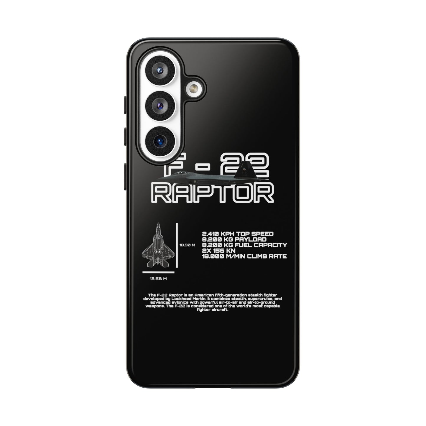 F-22 Raptor Phone Case