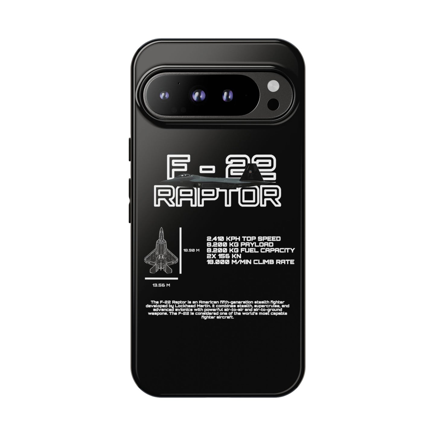 F-22 Raptor Phone Case