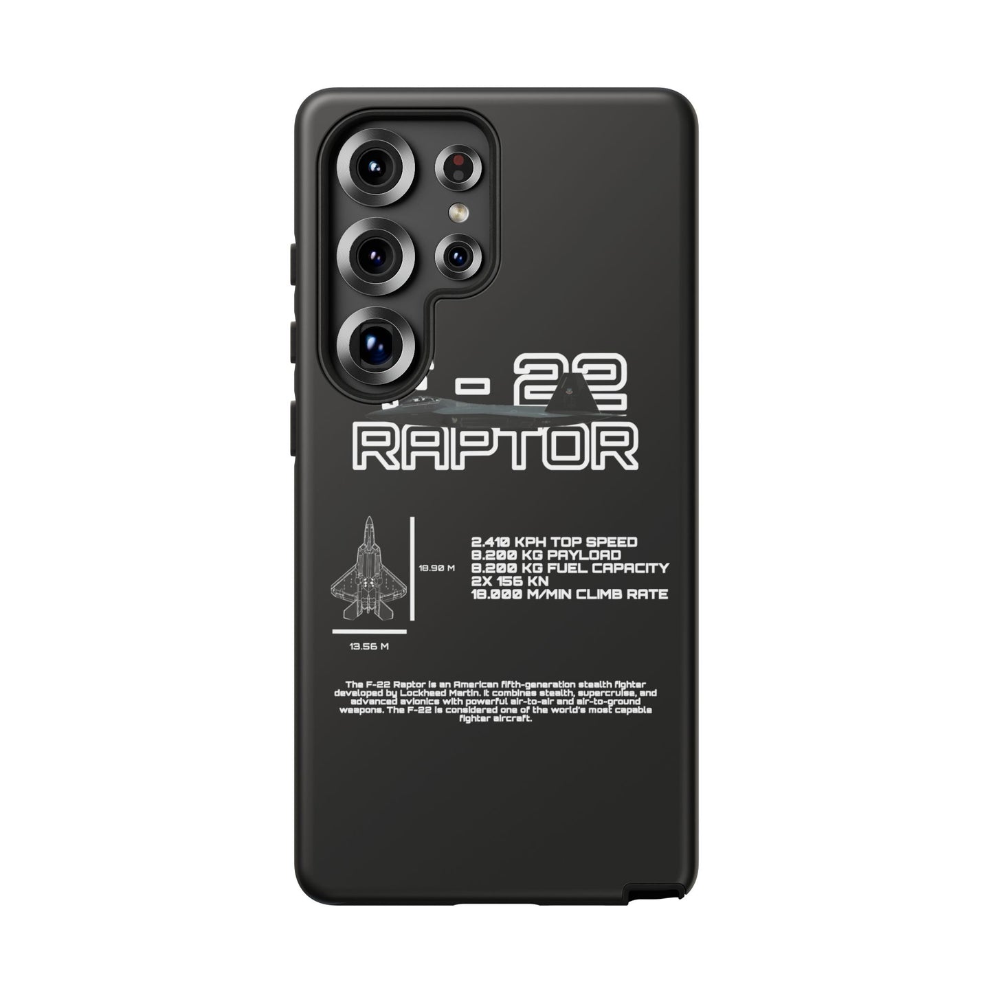F-22 Raptor Phone Case