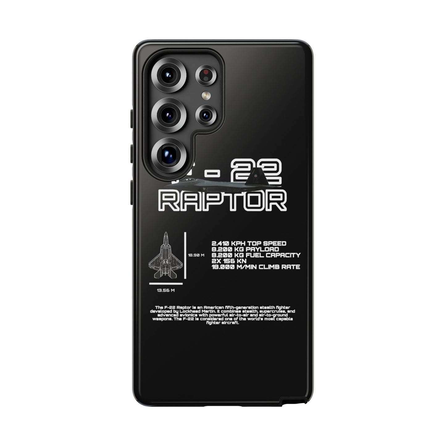 F-22 Raptor Phone Case