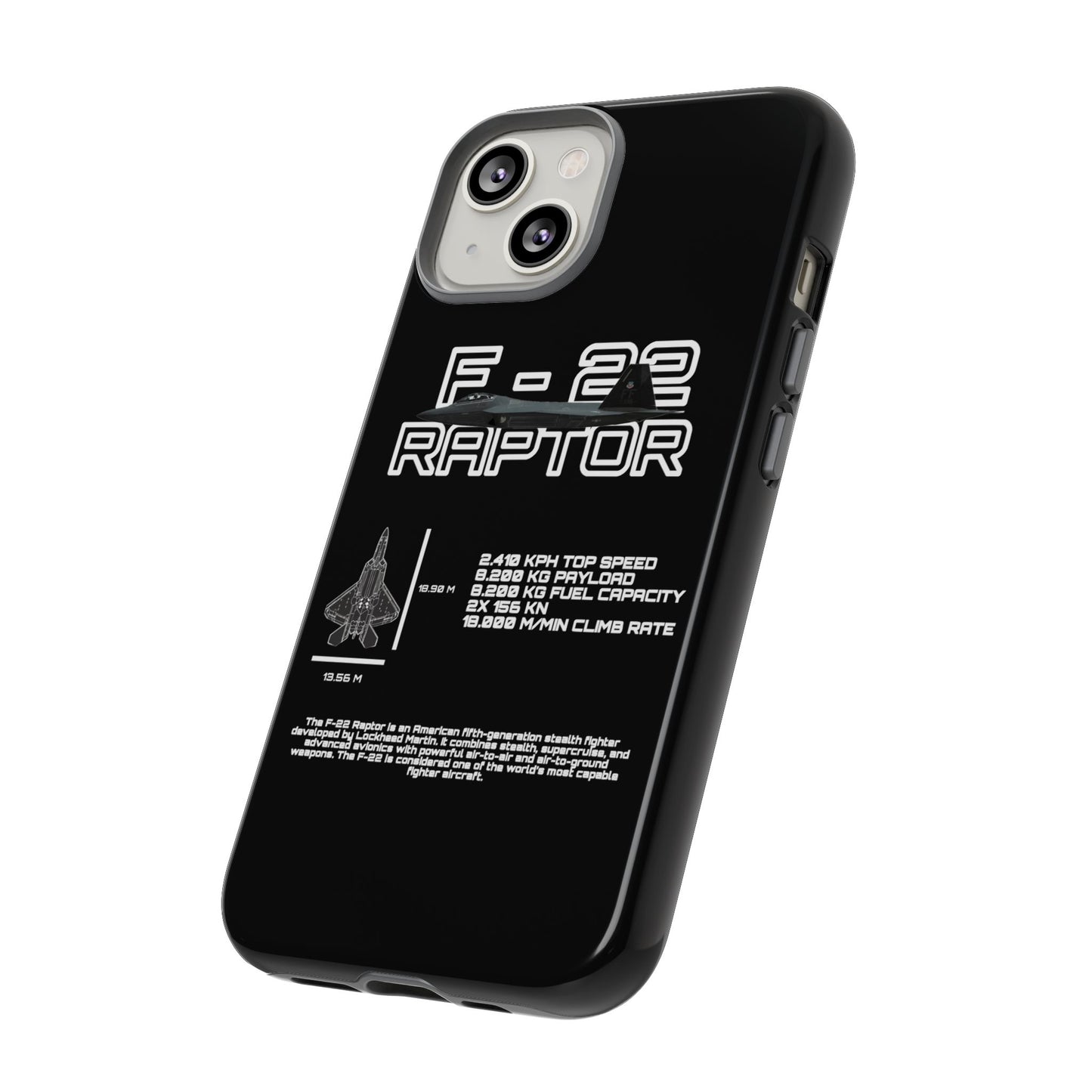 F-22 Raptor Phone Case