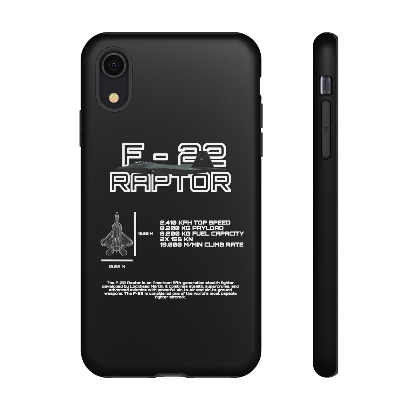 F-22 Raptor Phone Case