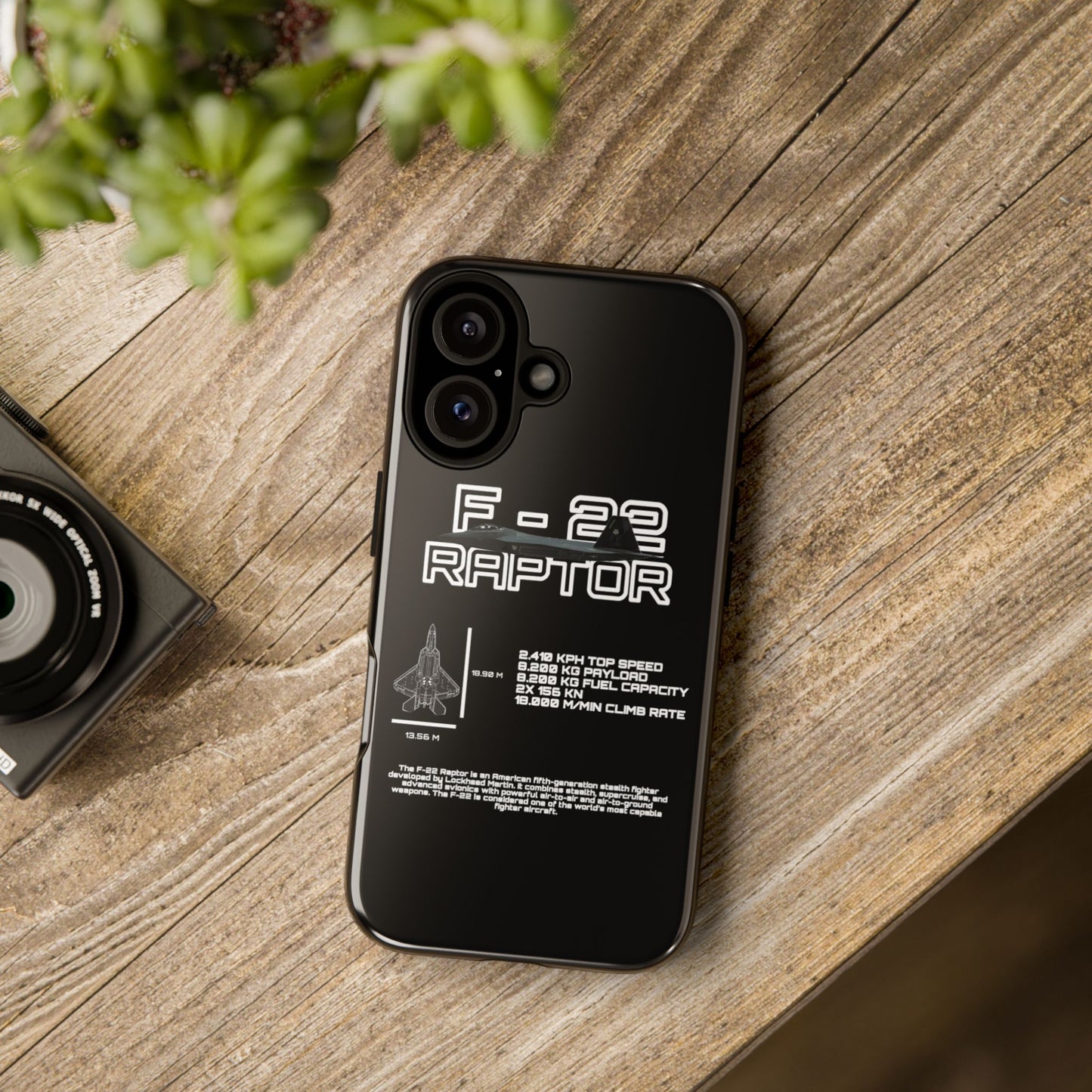 F-22 Raptor Phone Case