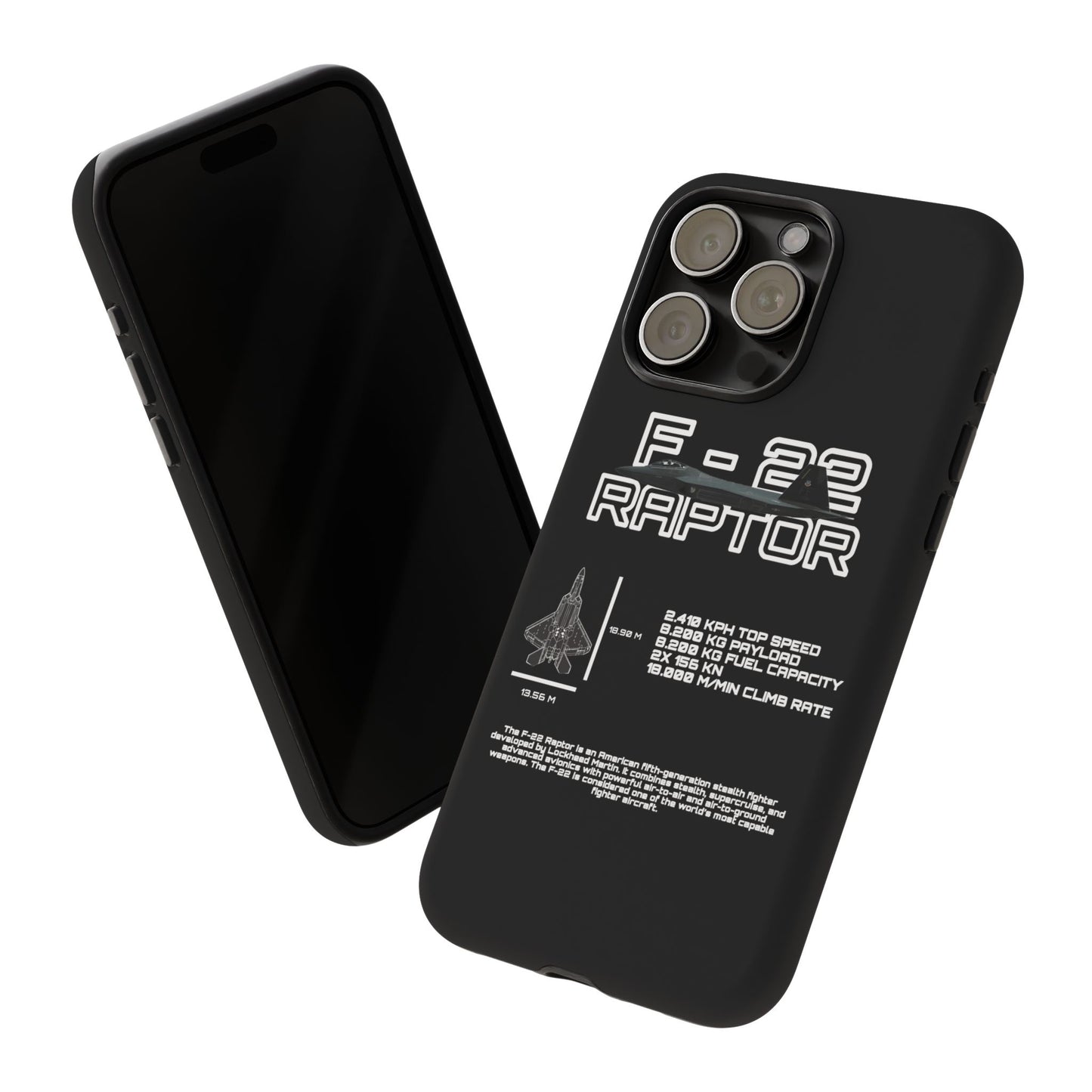 F-22 Raptor Phone Case