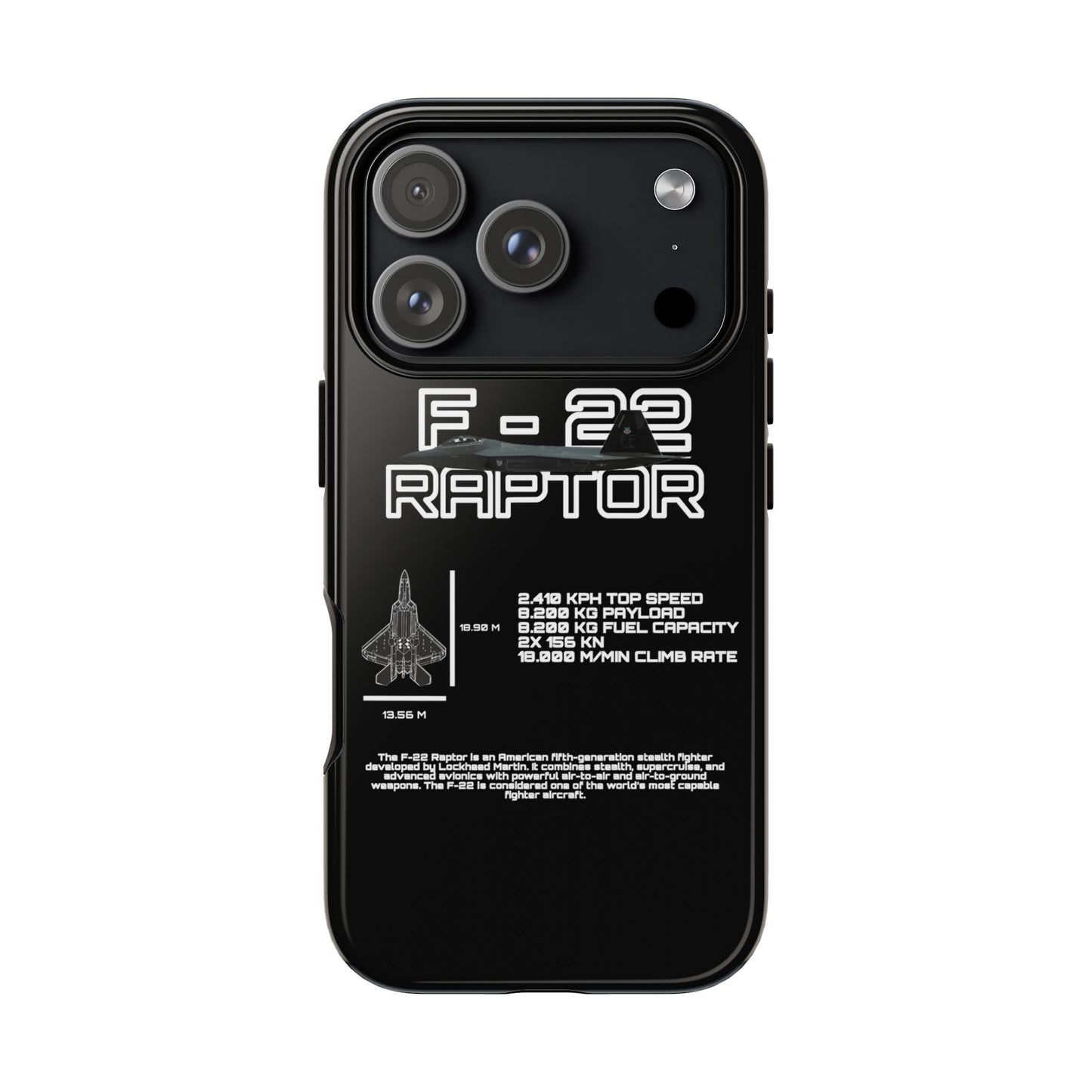 F-22 Raptor Phone Case