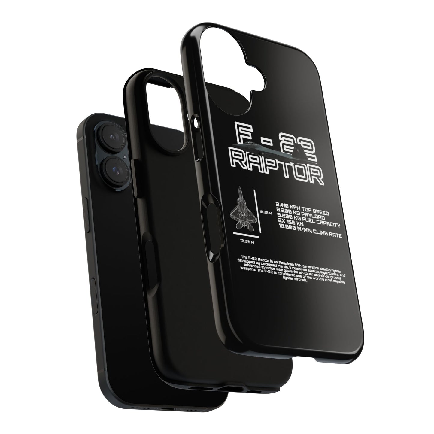 F-22 Raptor Phone Case