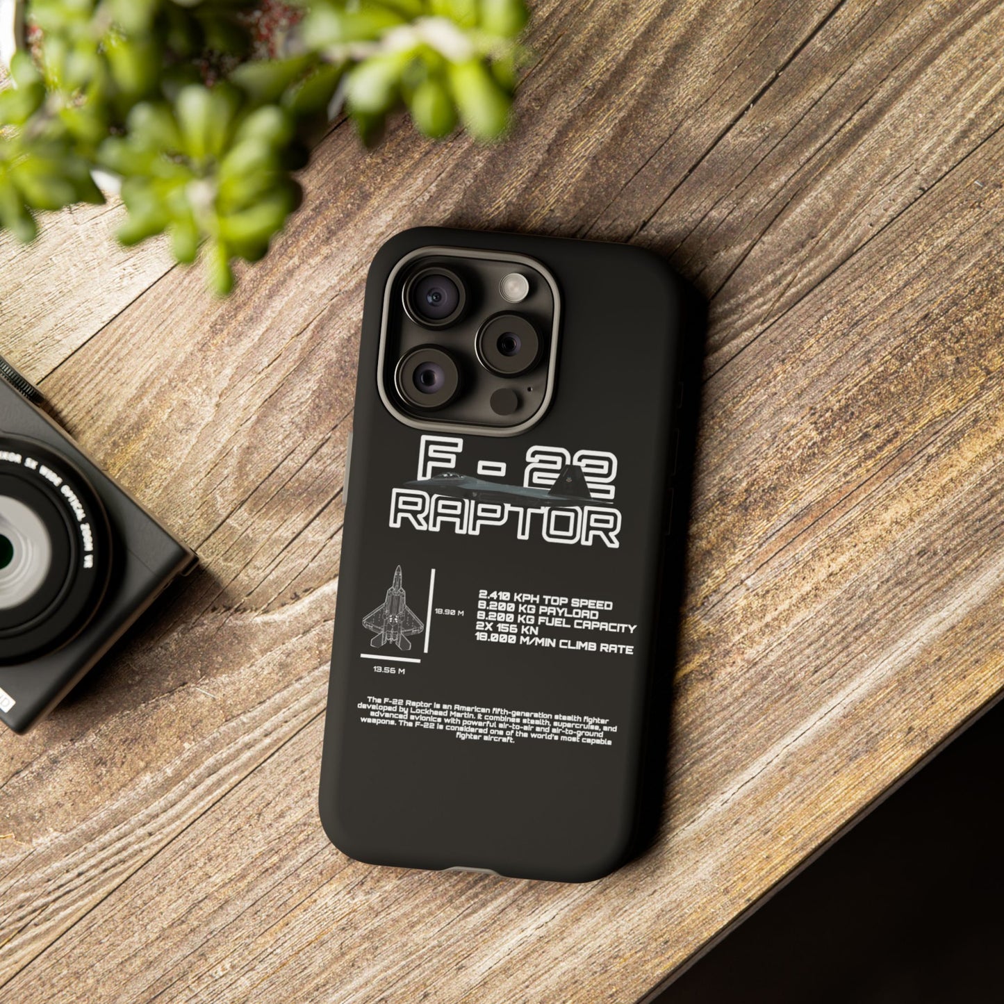 F-22 Raptor Phone Case