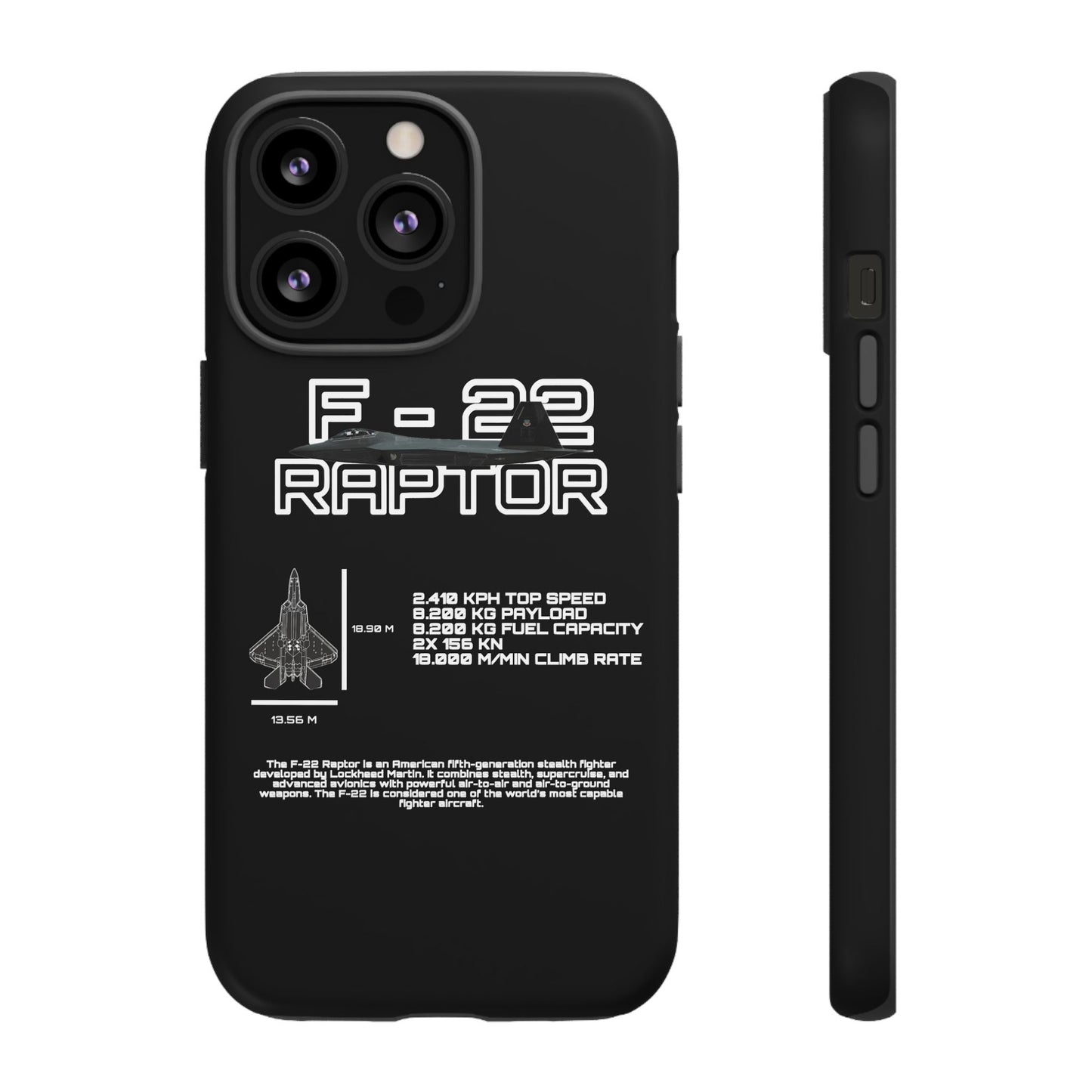 F-22 Raptor Phone Case