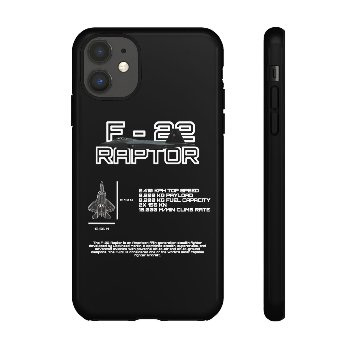 F-22 Raptor Phone Case