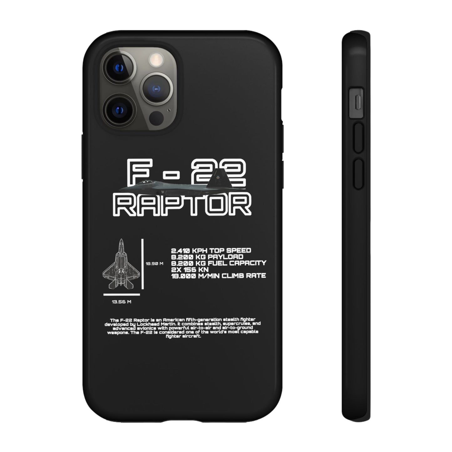 F-22 Raptor Phone Case