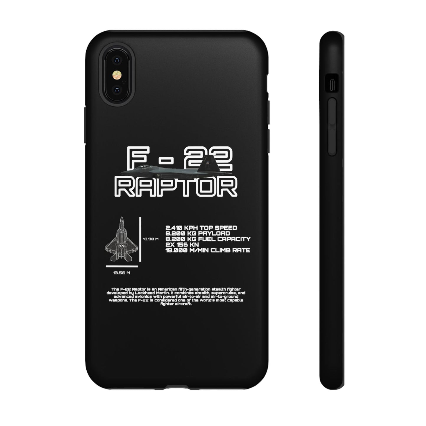F-22 Raptor Phone Case