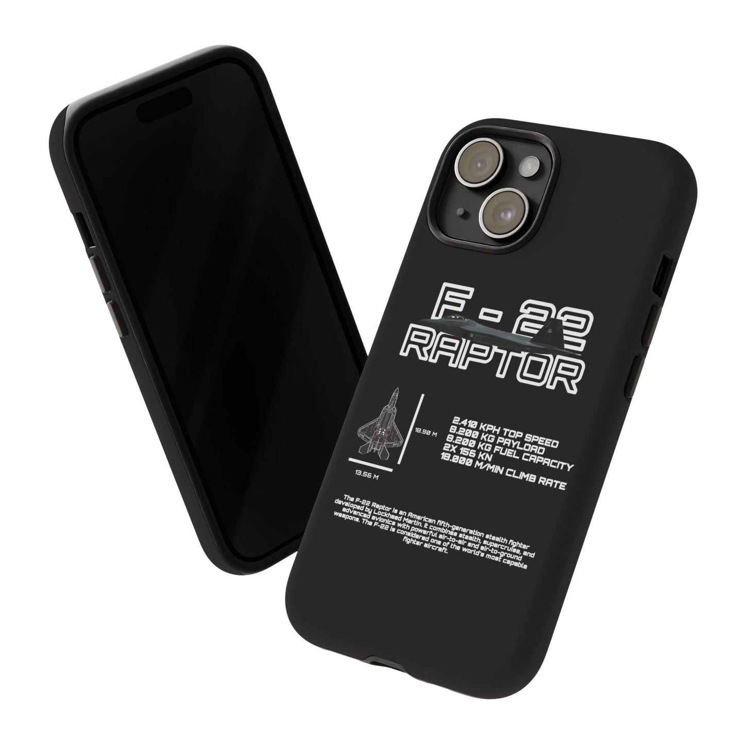 F-22 Raptor Phone Case