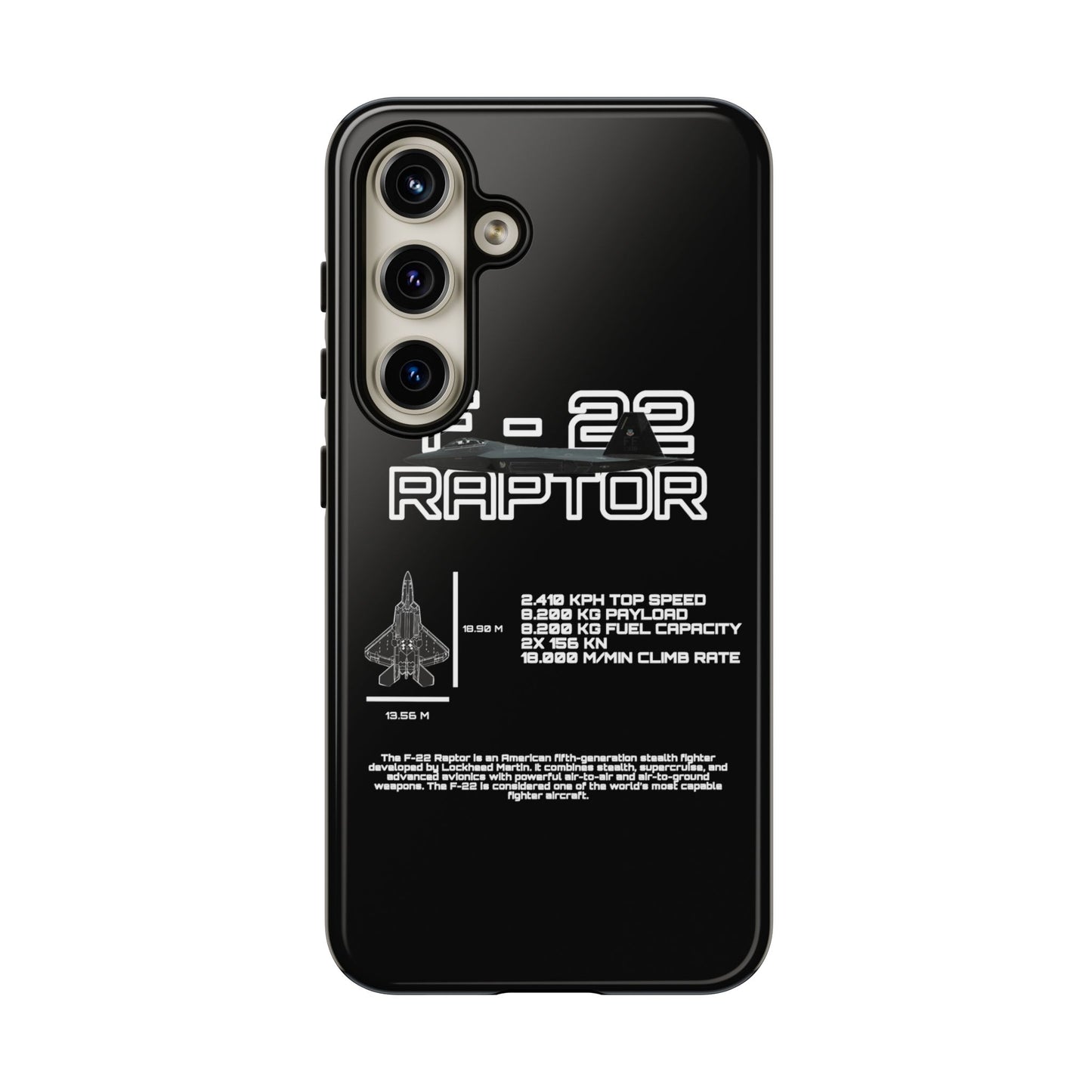 F-22 Raptor Phone Case