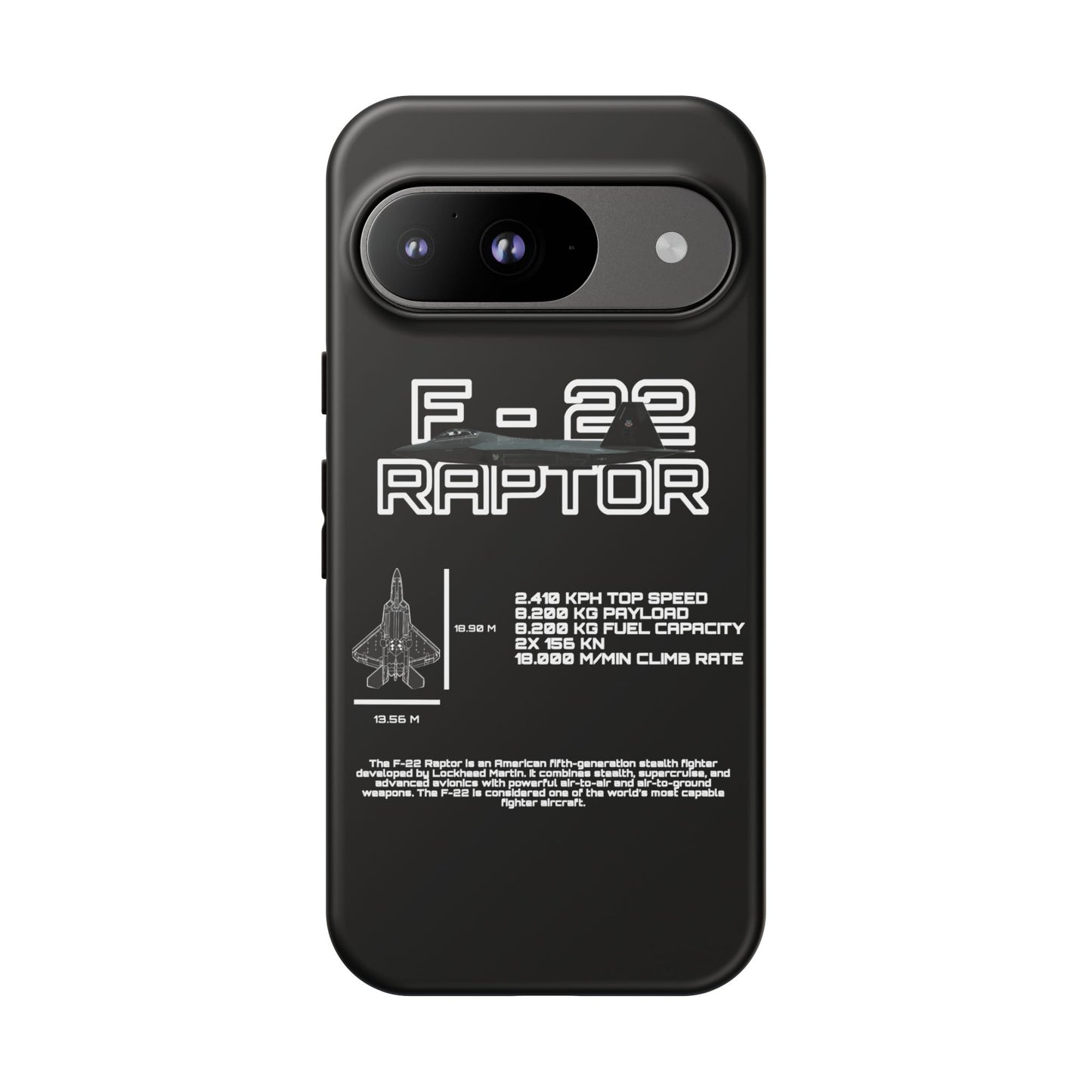F-22 Raptor Phone Case