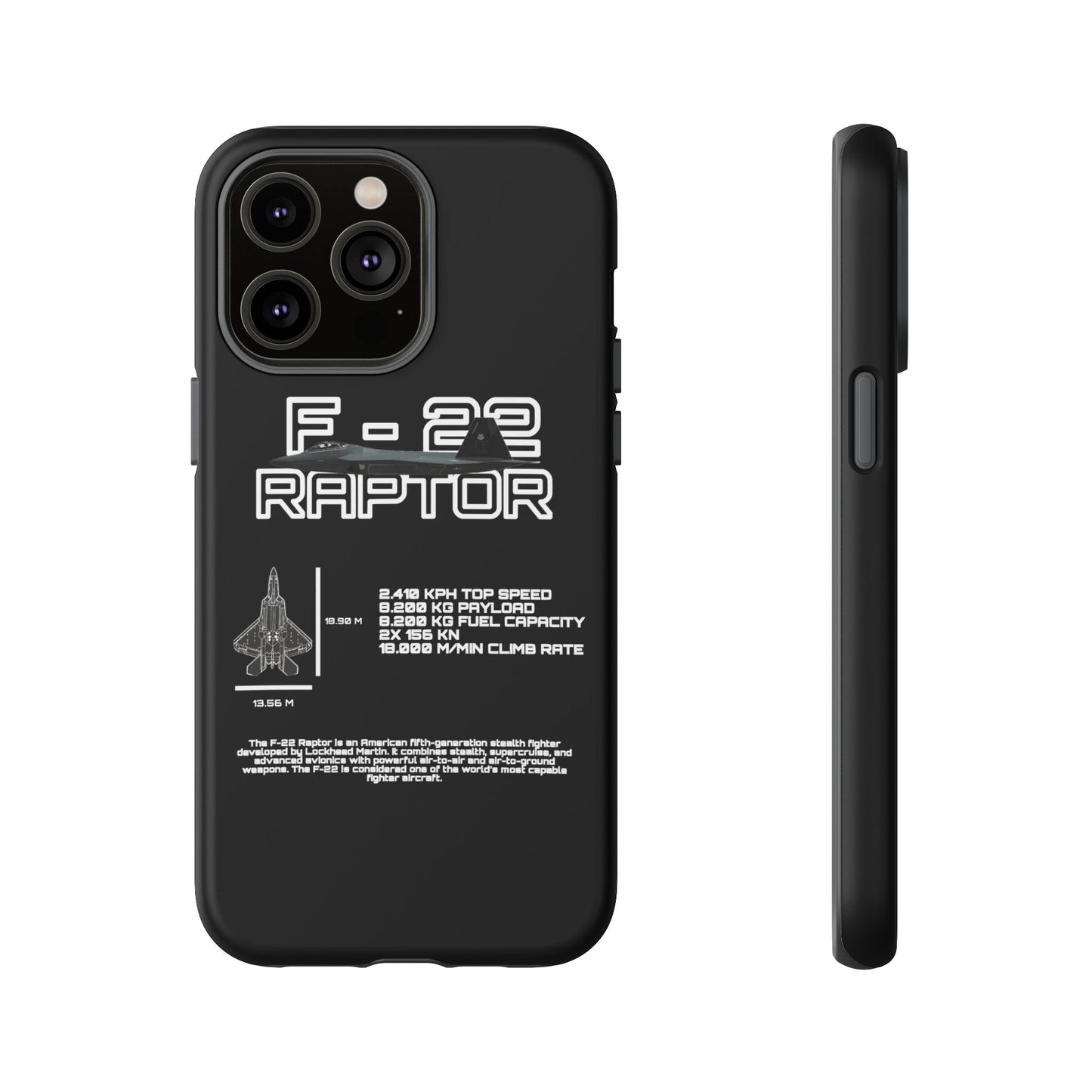 F-22 Raptor Phone Case