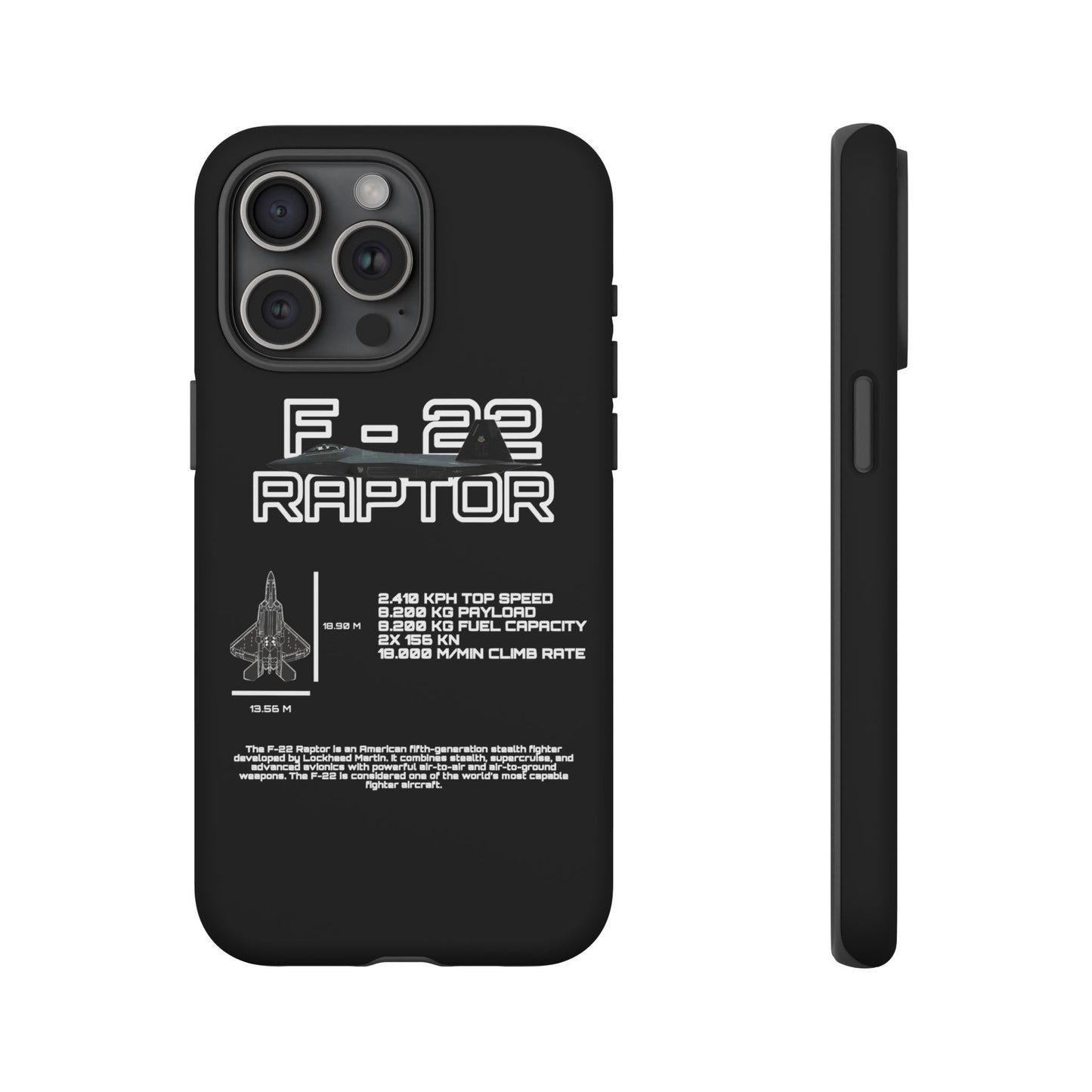 F-22 Raptor Phone Case