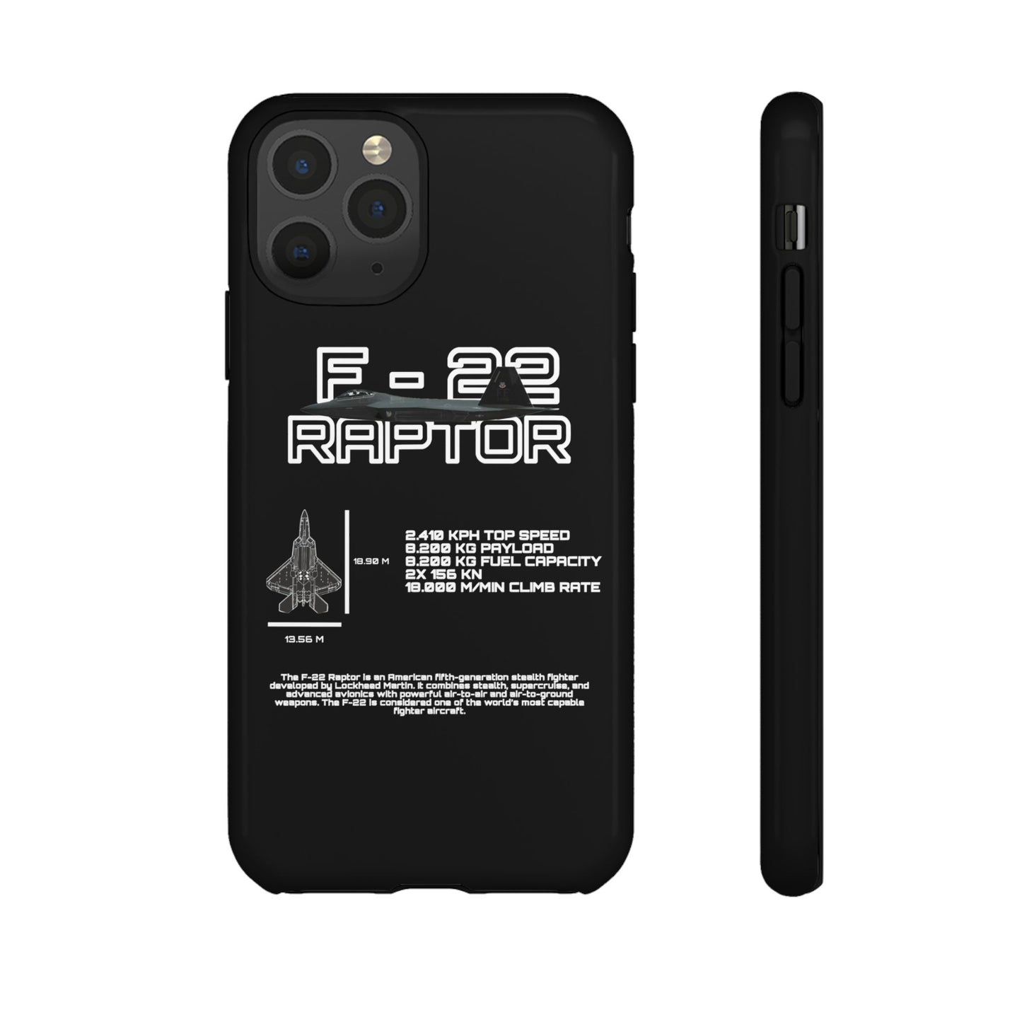 F-22 Raptor Phone Case
