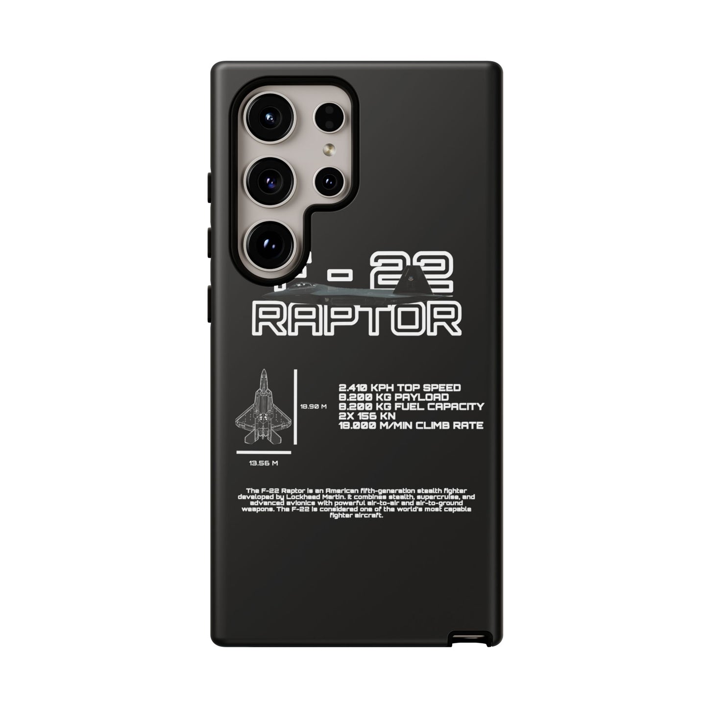F-22 Raptor Phone Case