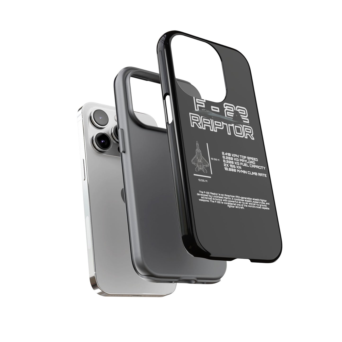F-22 Raptor Phone Case