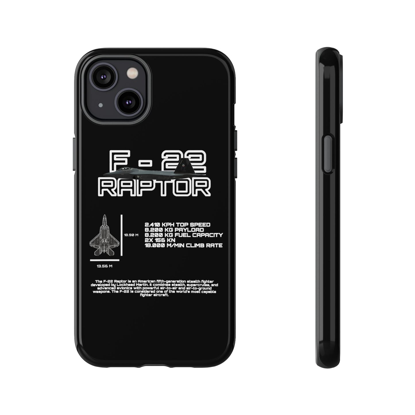 F-22 Raptor Phone Case