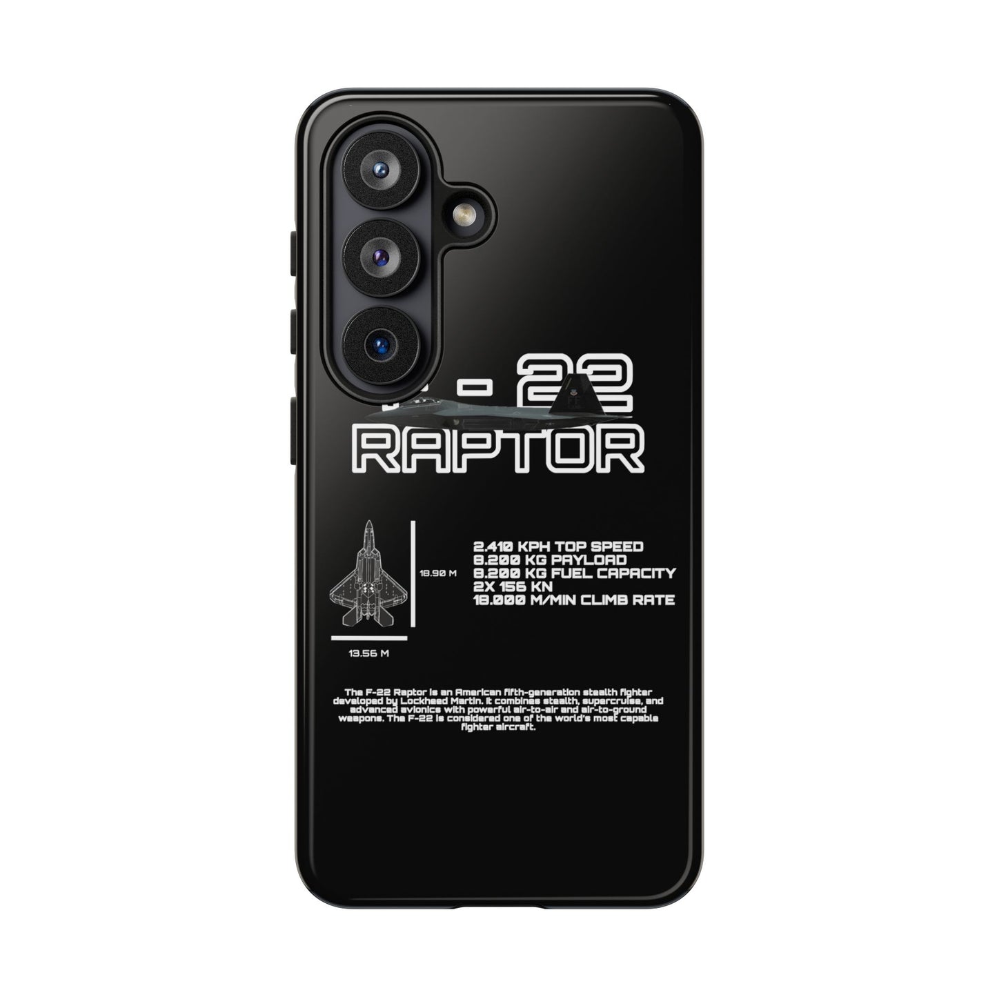 F-22 Raptor Phone Case