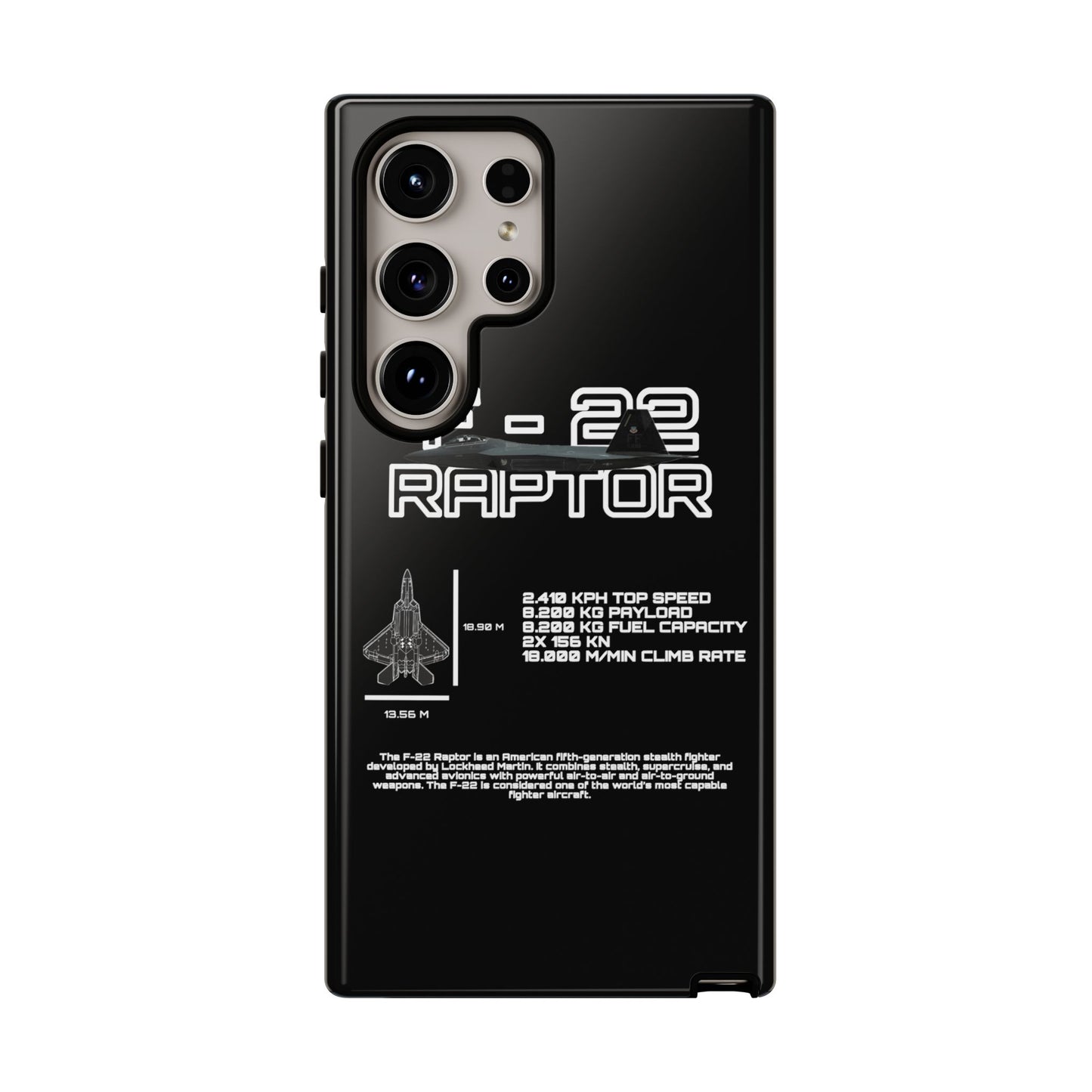 F-22 Raptor Phone Case