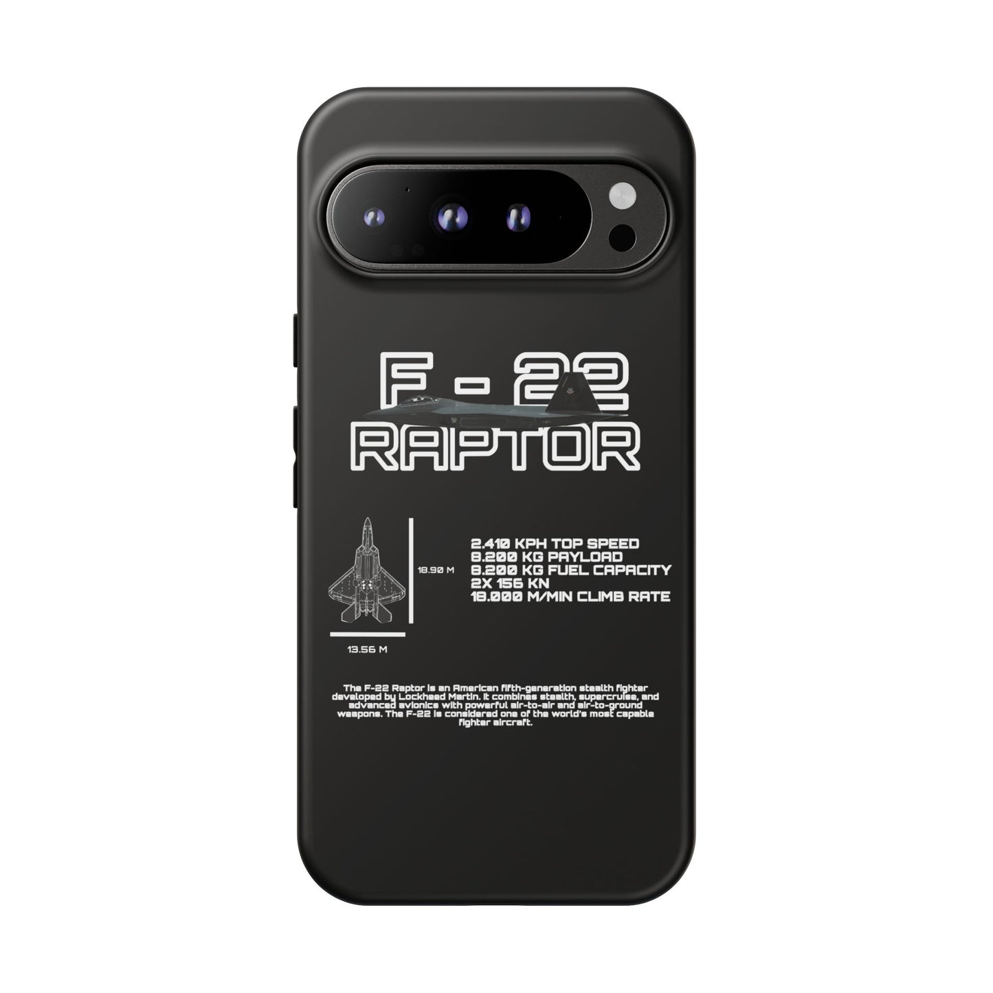 F-22 Raptor Phone Case
