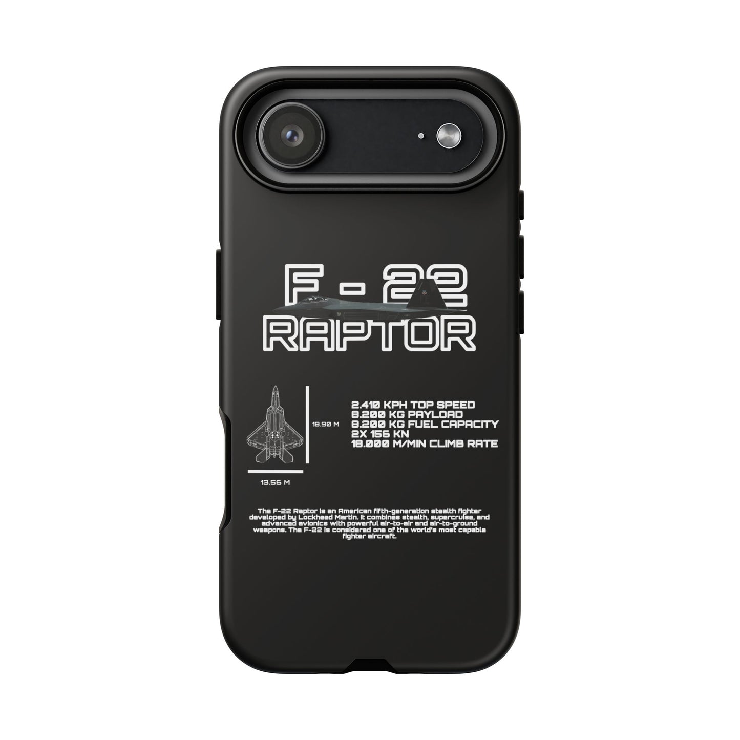 F-22 Raptor Phone Case