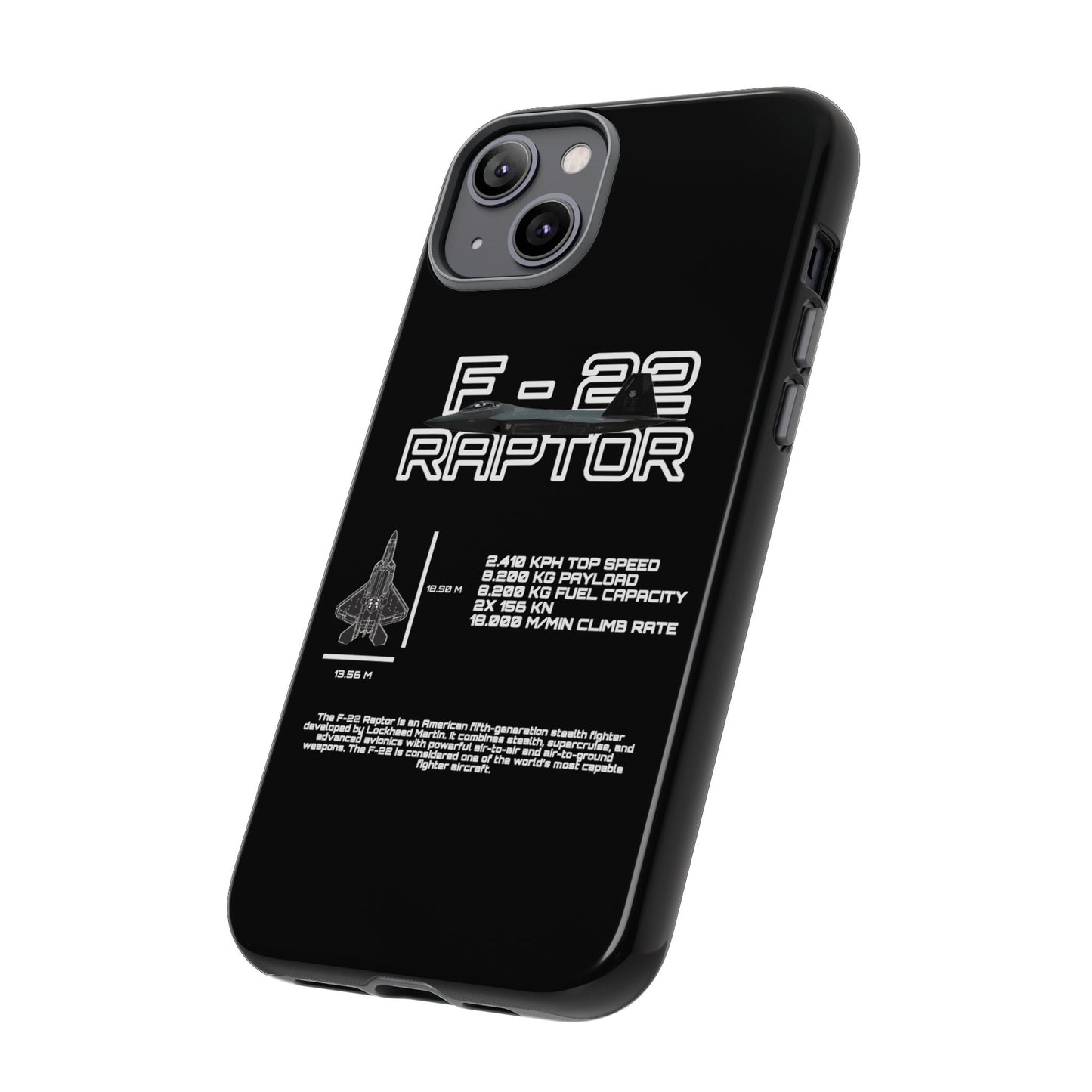 F-22 Raptor Phone Case