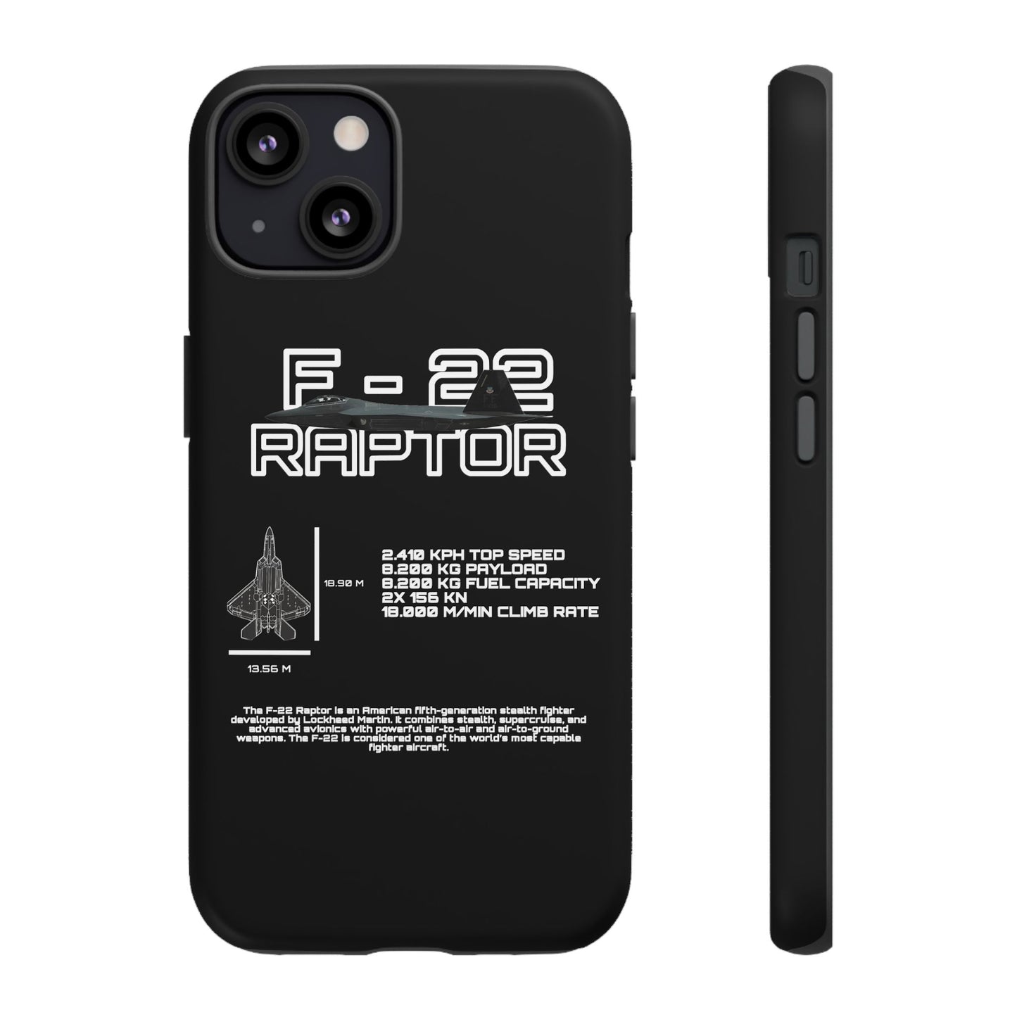 F-22 Raptor Phone Case