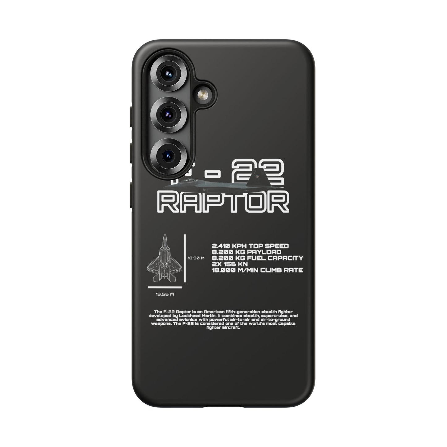 F-22 Raptor Phone Case