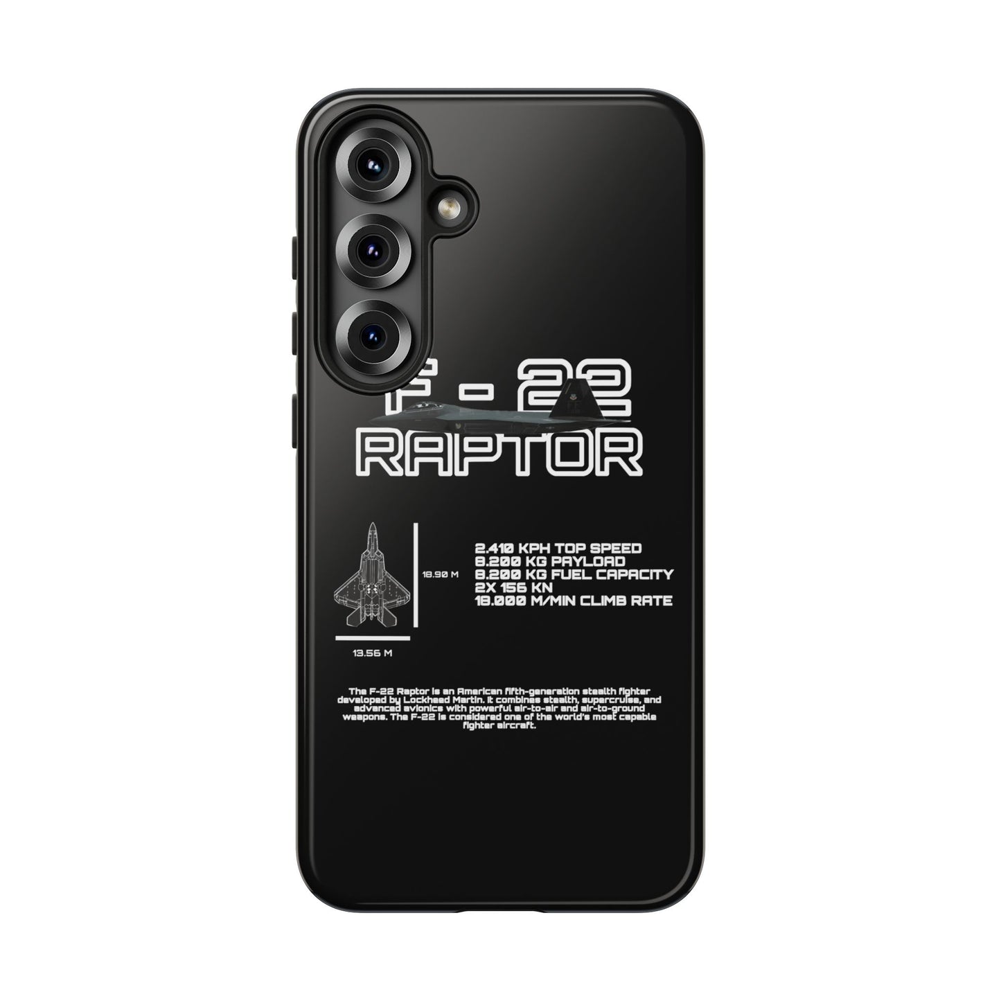 F-22 Raptor Phone Case