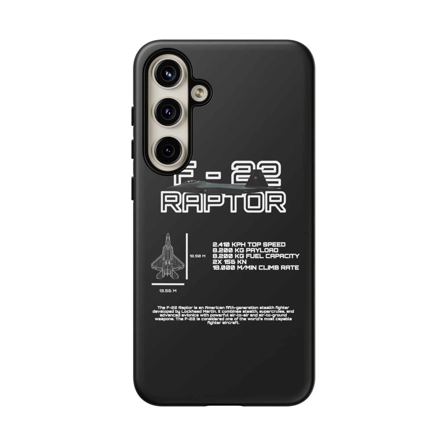 F-22 Raptor Phone Case
