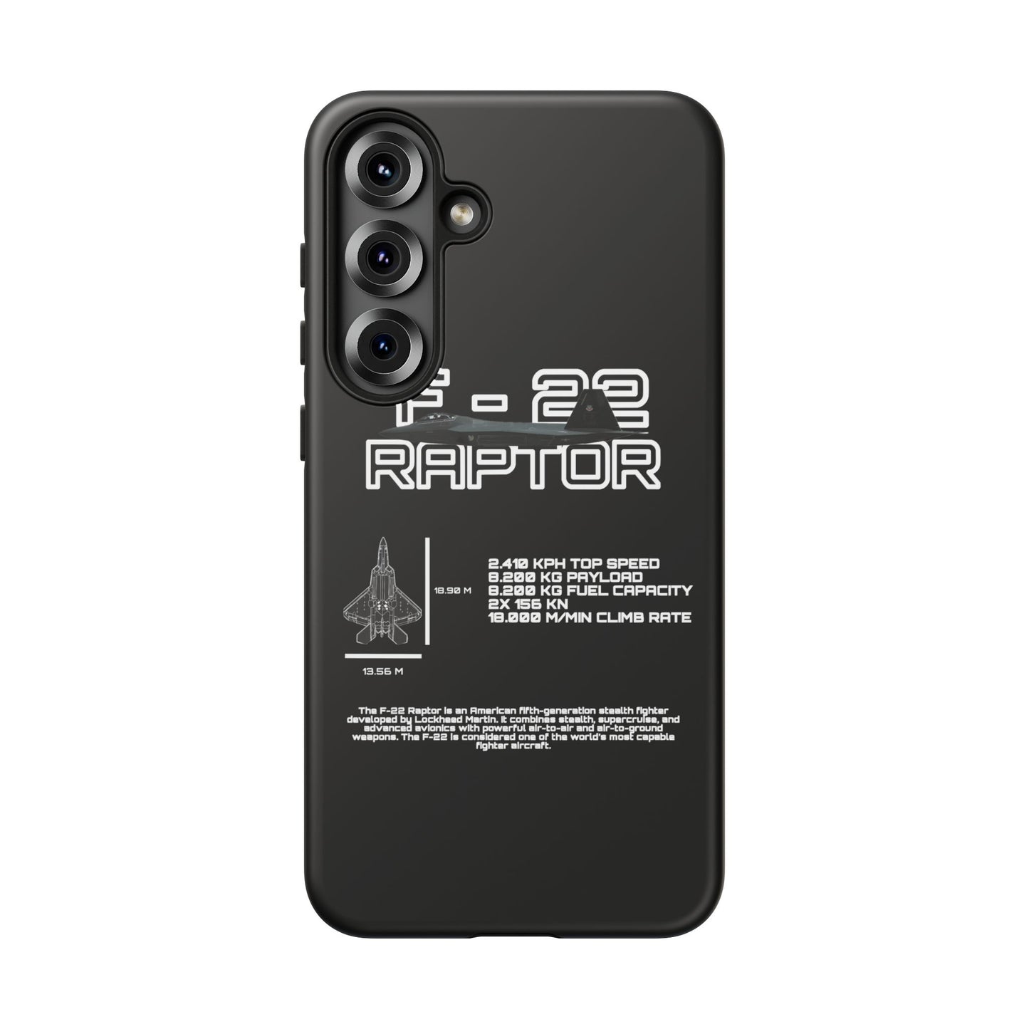 F-22 Raptor Phone Case