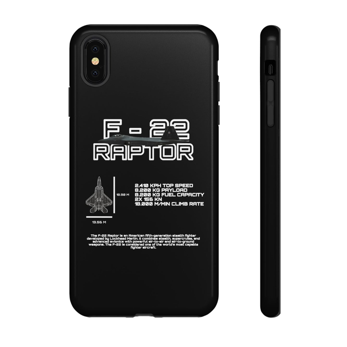 F-22 Raptor Phone Case