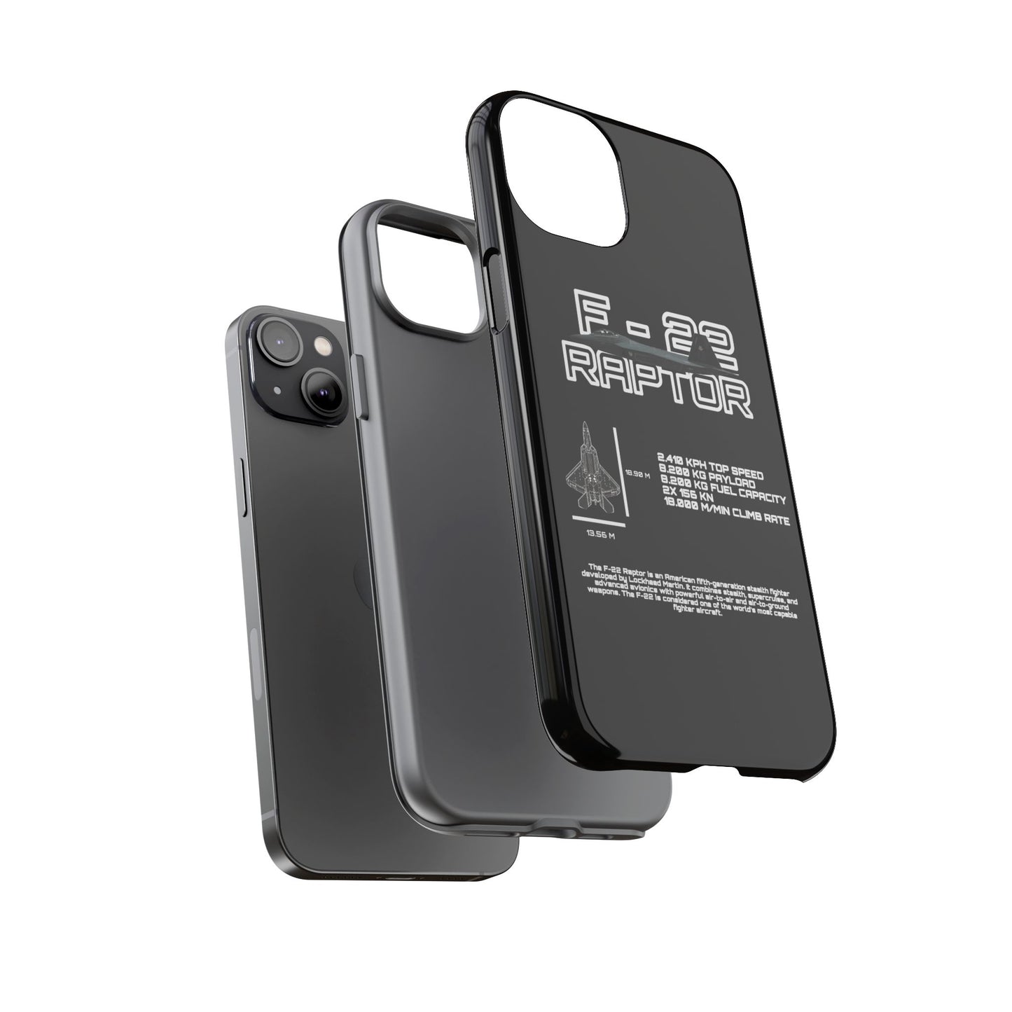 F-22 Raptor Phone Case