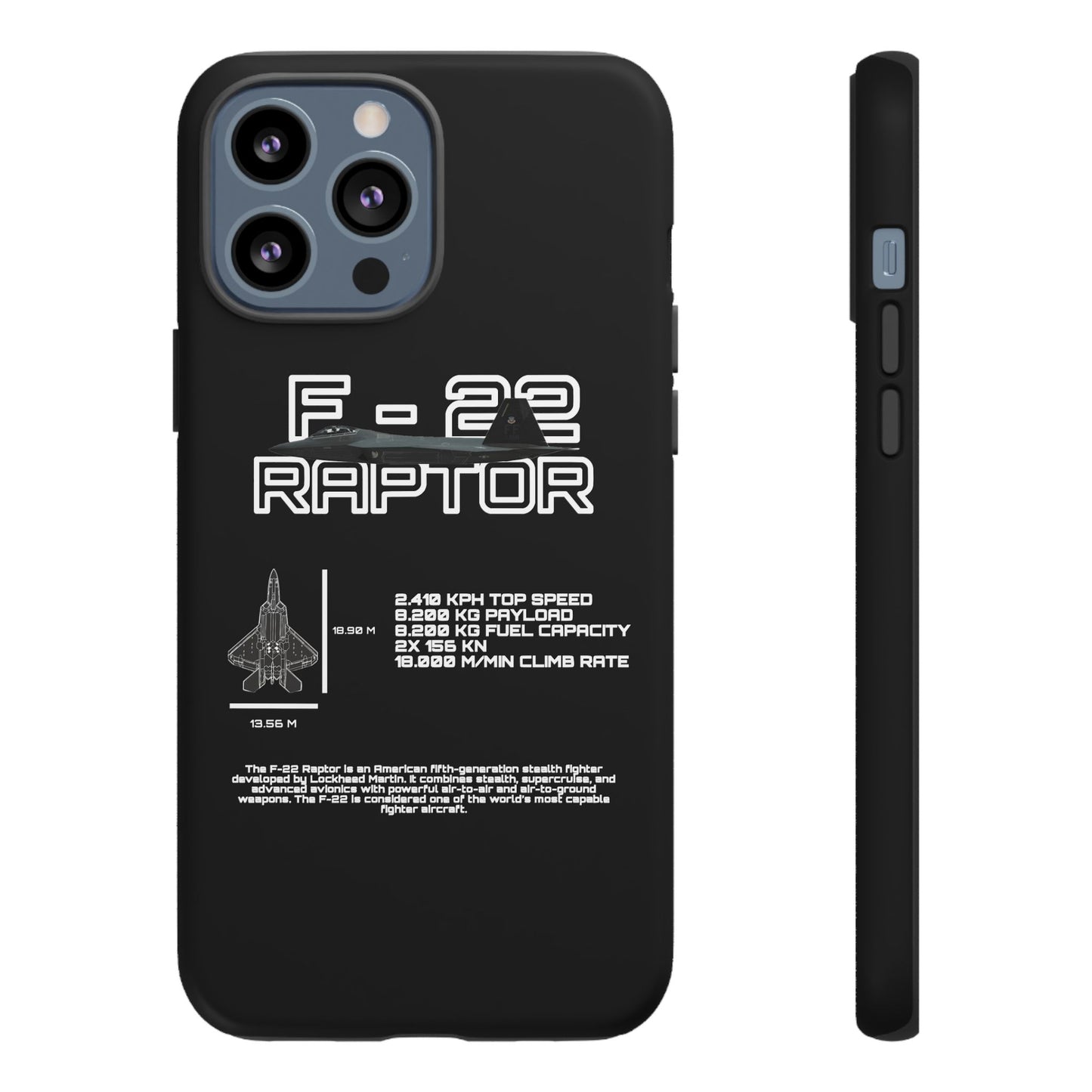 F-22 Raptor Phone Case