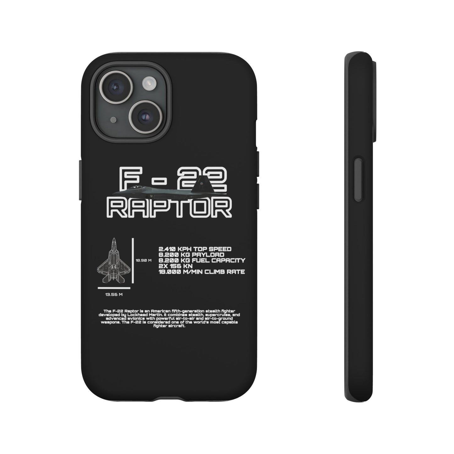 F-22 Raptor Phone Case
