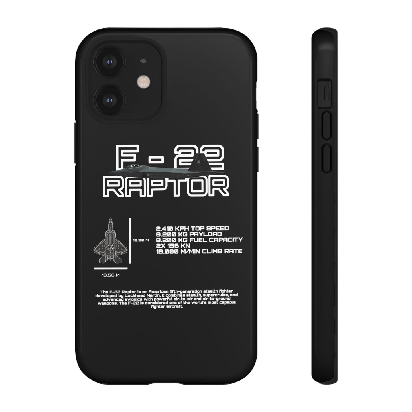 F-22 Raptor Phone Case