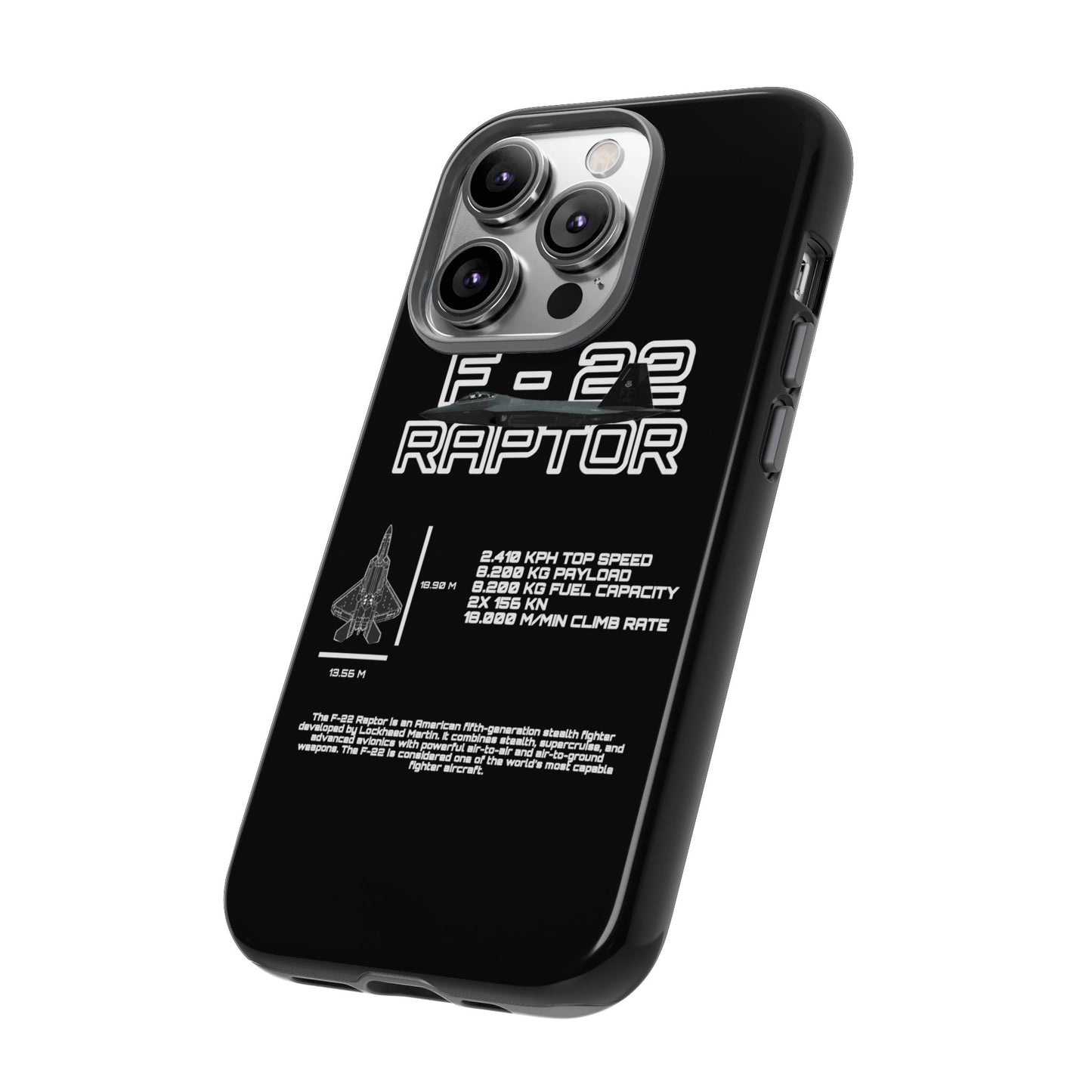 F-22 Raptor Phone Case