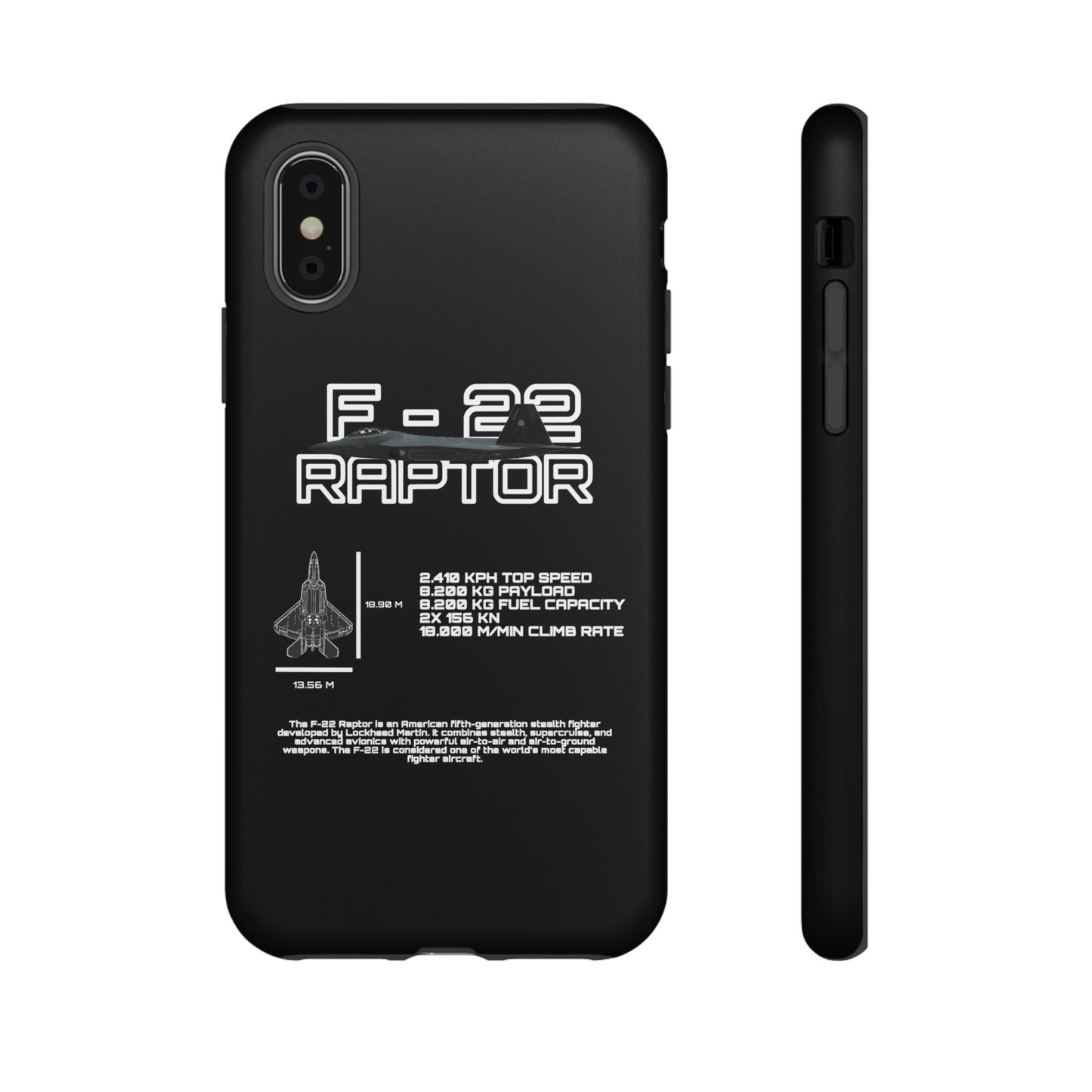 F-22 Raptor Phone Case